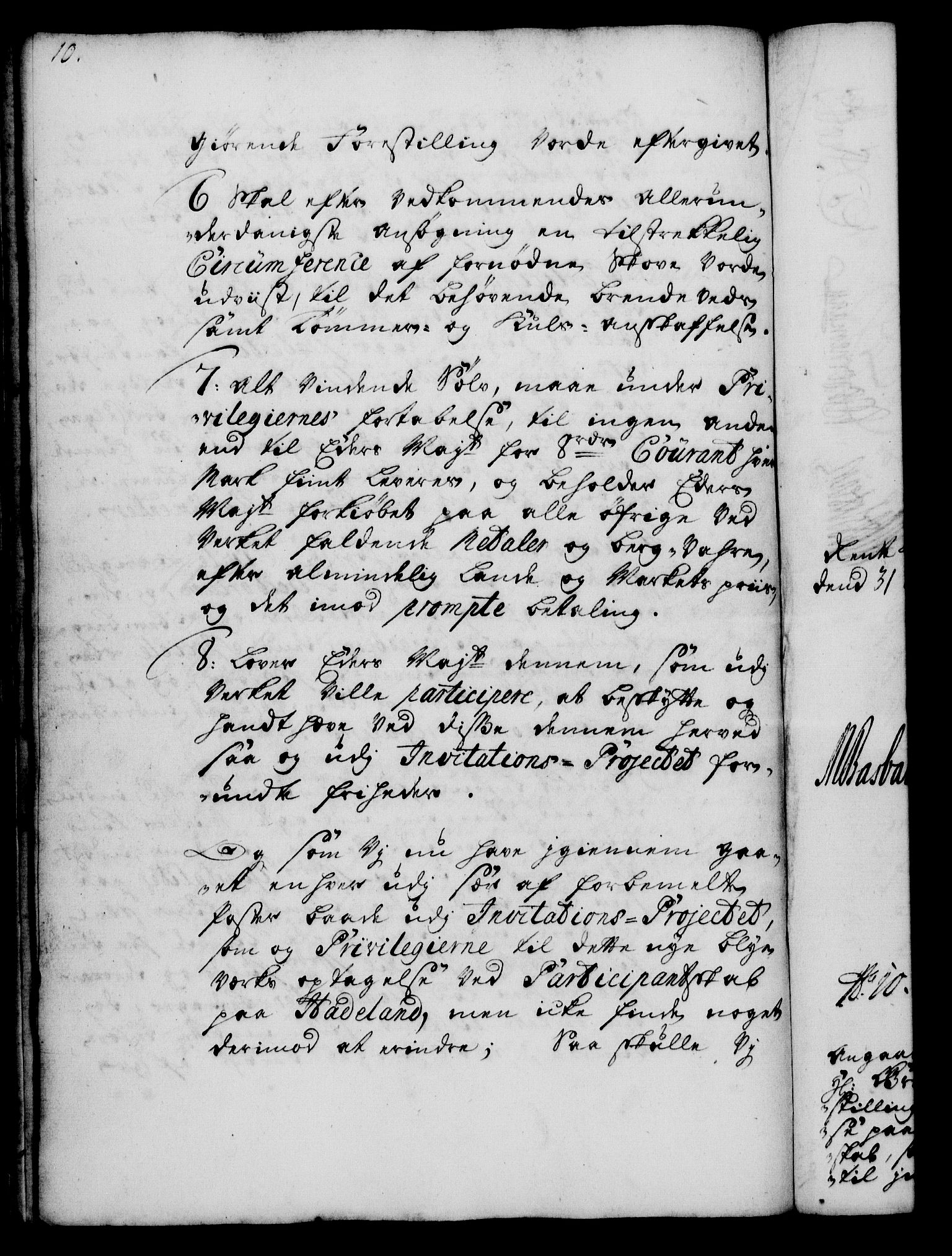 Rentekammeret, Kammerkanselliet, RA/EA-3111/G/Gf/Gfa/L0018: Norsk relasjons- og resolusjonsprotokoll (merket RK 52.18), 1735, s. 109