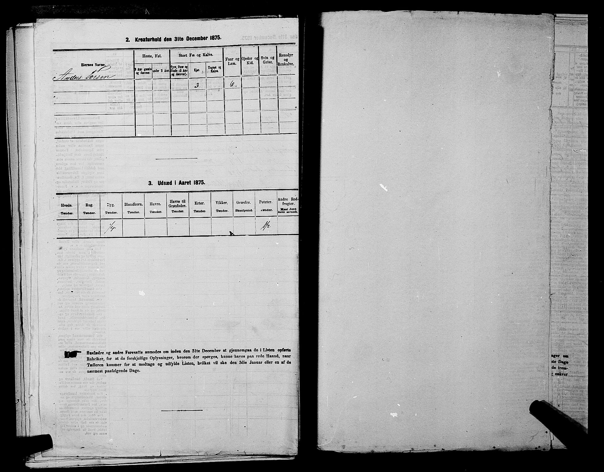 SAKO, Folketelling 1875 for 0827P Hjartdal prestegjeld, 1875, s. 816