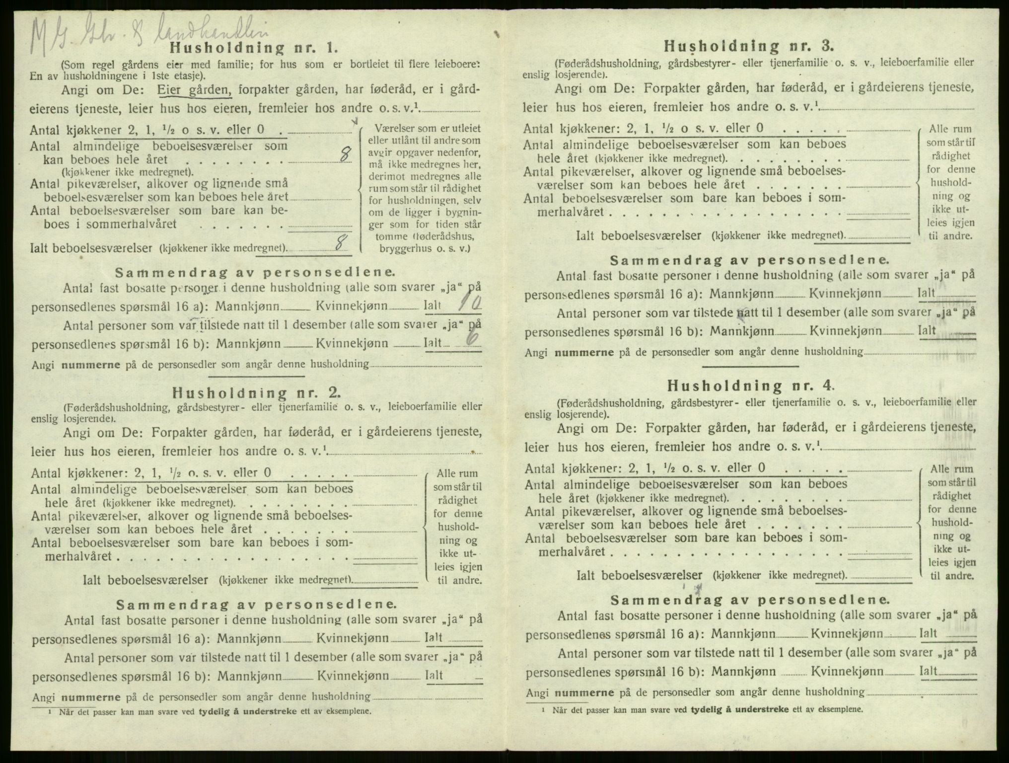 SAKO, Folketelling 1920 for 0715 Botne herred, 1920, s. 862