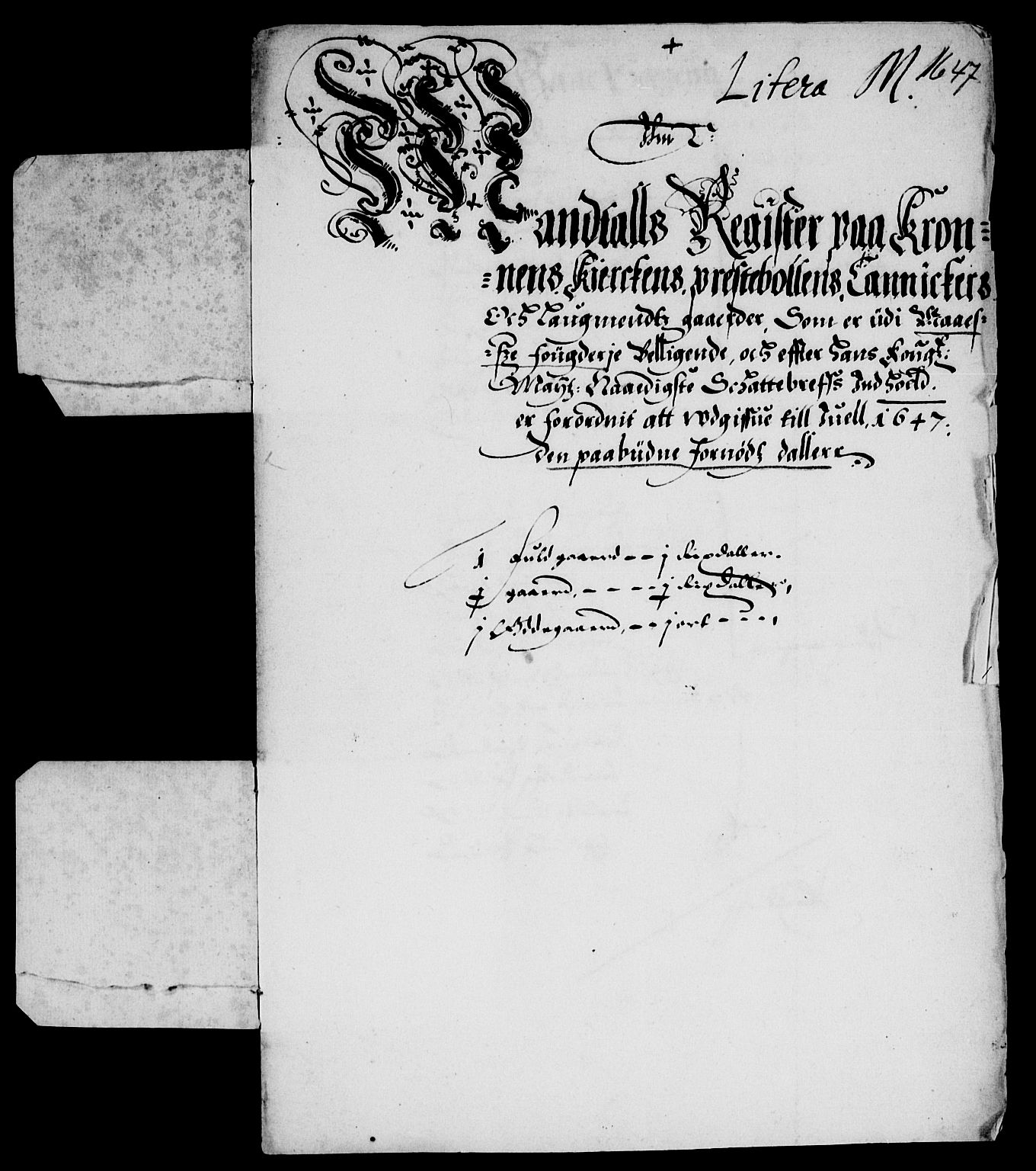 Rentekammeret inntil 1814, Reviderte regnskaper, Lensregnskaper, RA/EA-5023/R/Rb/Rba/L0194: Akershus len, 1647-1648