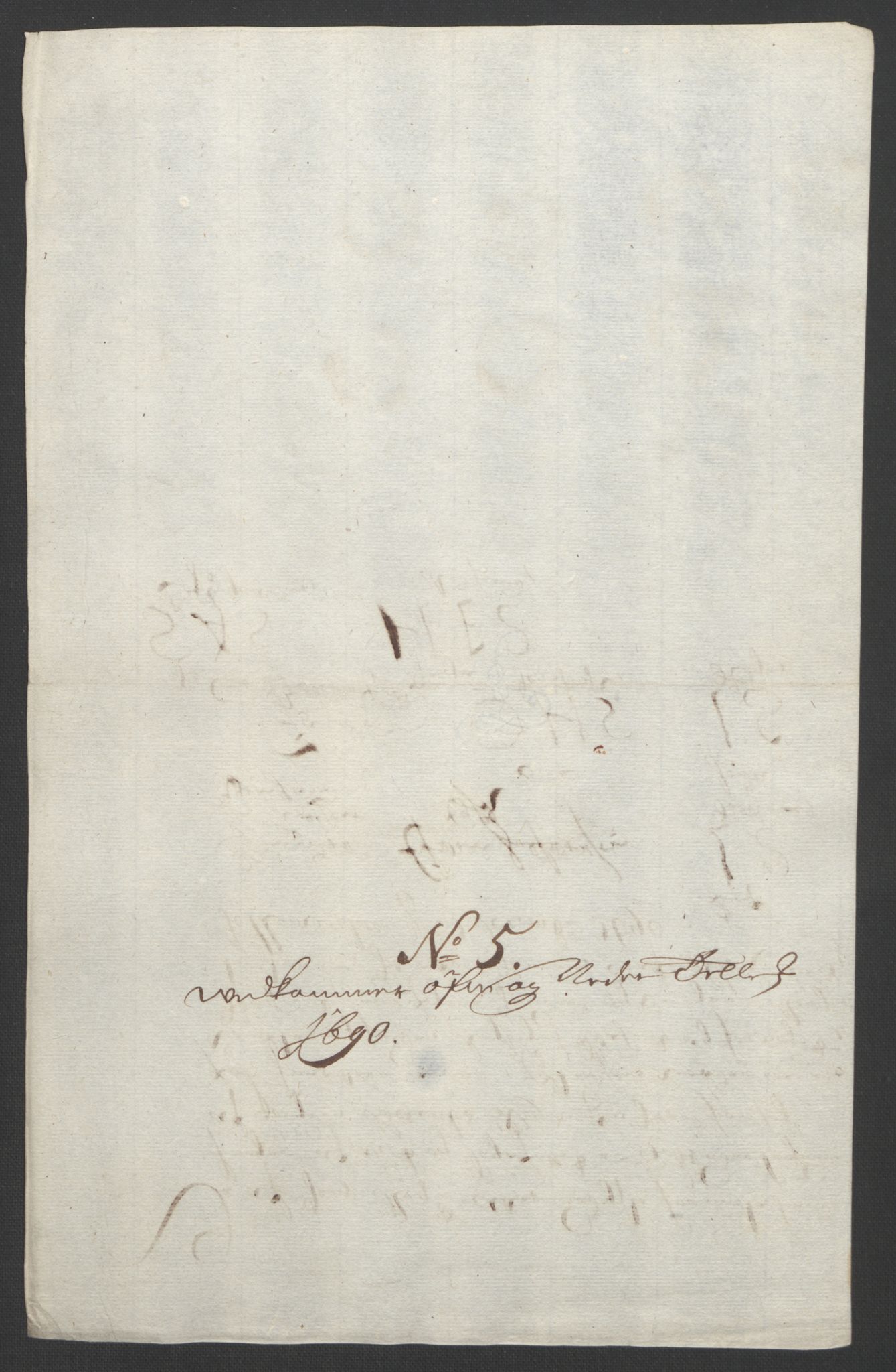 Rentekammeret inntil 1814, Reviderte regnskaper, Fogderegnskap, AV/RA-EA-4092/R35/L2091: Fogderegnskap Øvre og Nedre Telemark, 1690-1693, s. 30