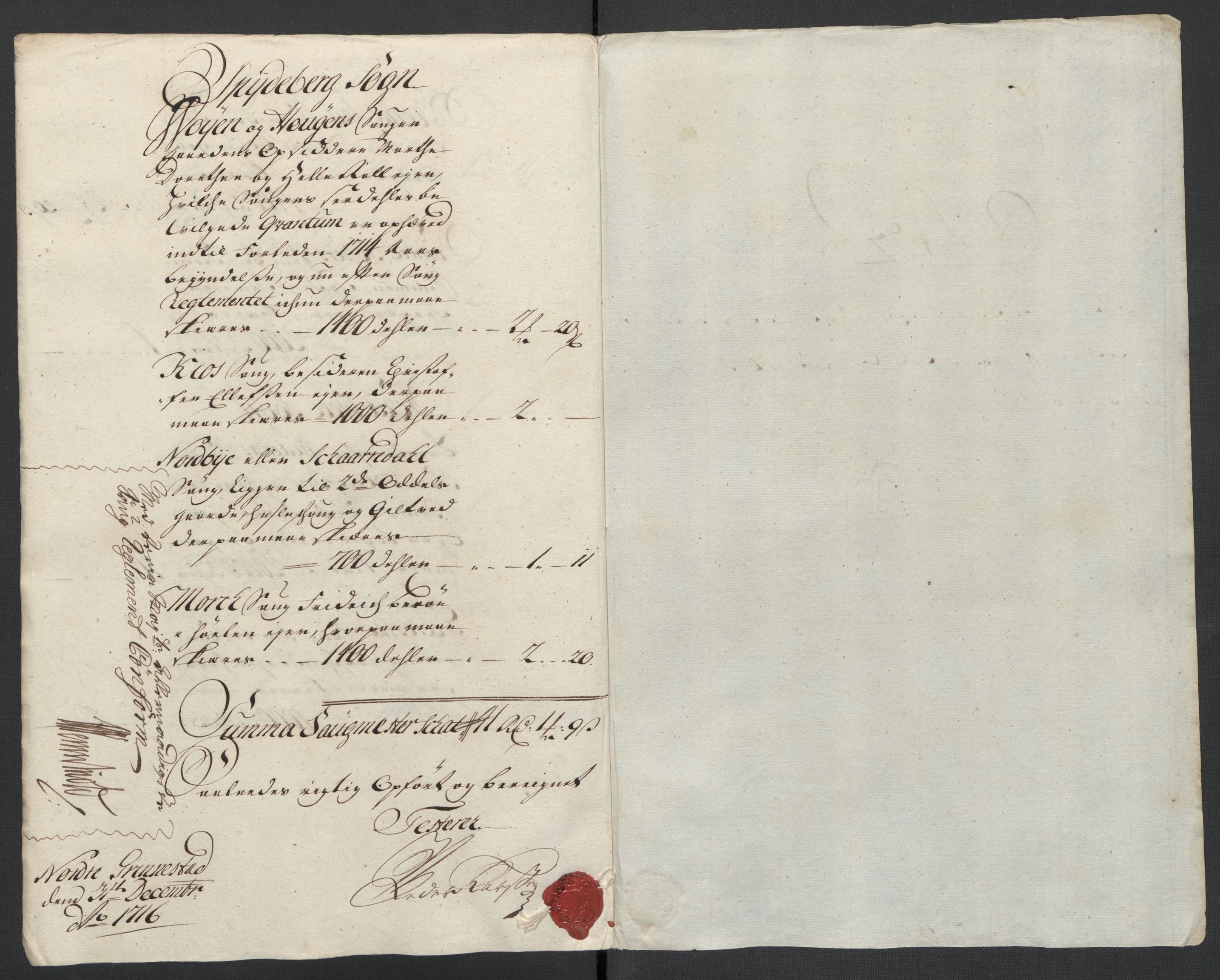 Rentekammeret inntil 1814, Reviderte regnskaper, Fogderegnskap, RA/EA-4092/R07/L0311: Fogderegnskap Rakkestad, Heggen og Frøland, 1716, s. 227