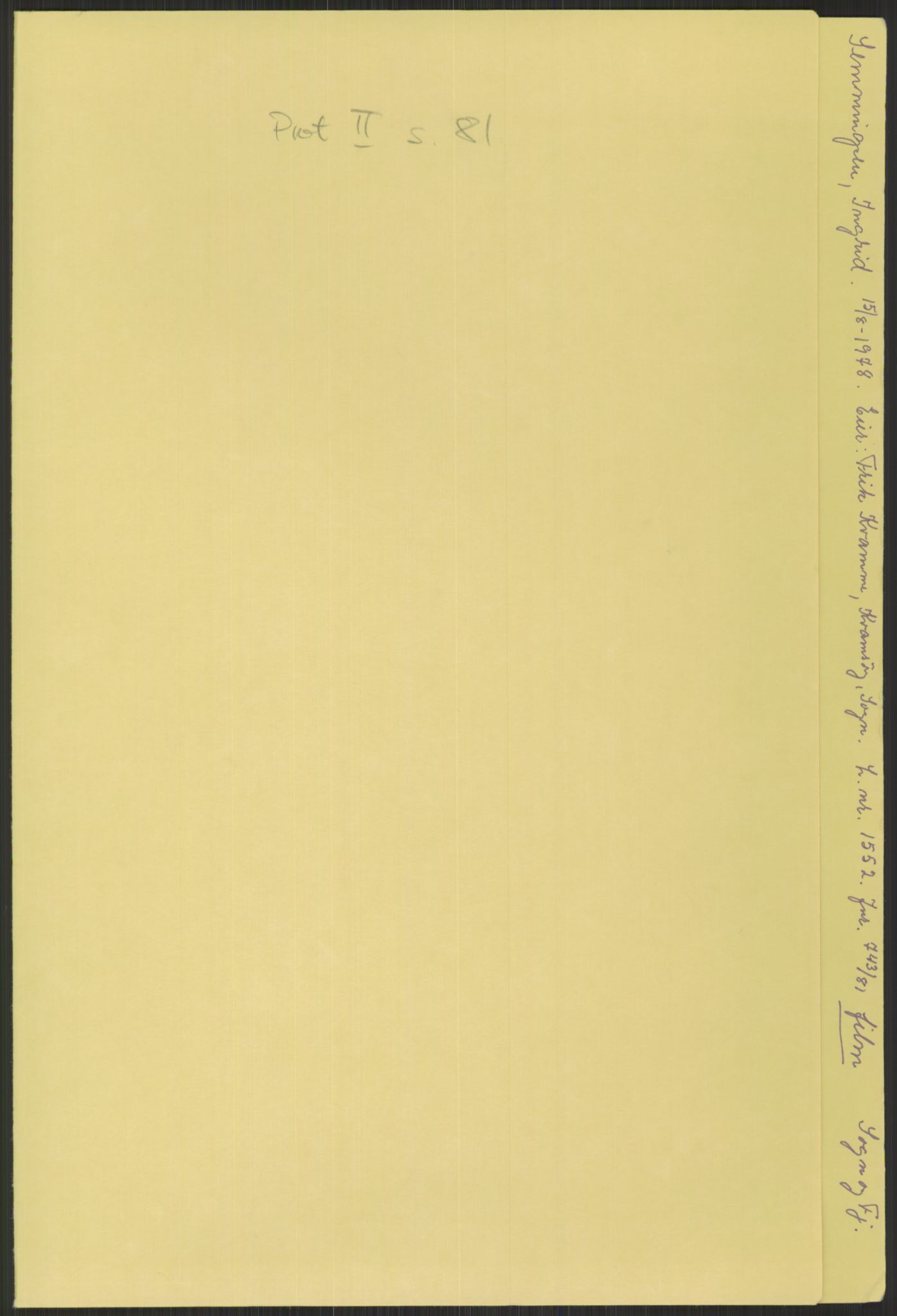 Samlinger til kildeutgivelse, Amerikabrevene, RA/EA-4057/F/L0033: Innlån fra Sogn og Fjordane. Innlån fra Møre og Romsdal, 1838-1914, s. 73