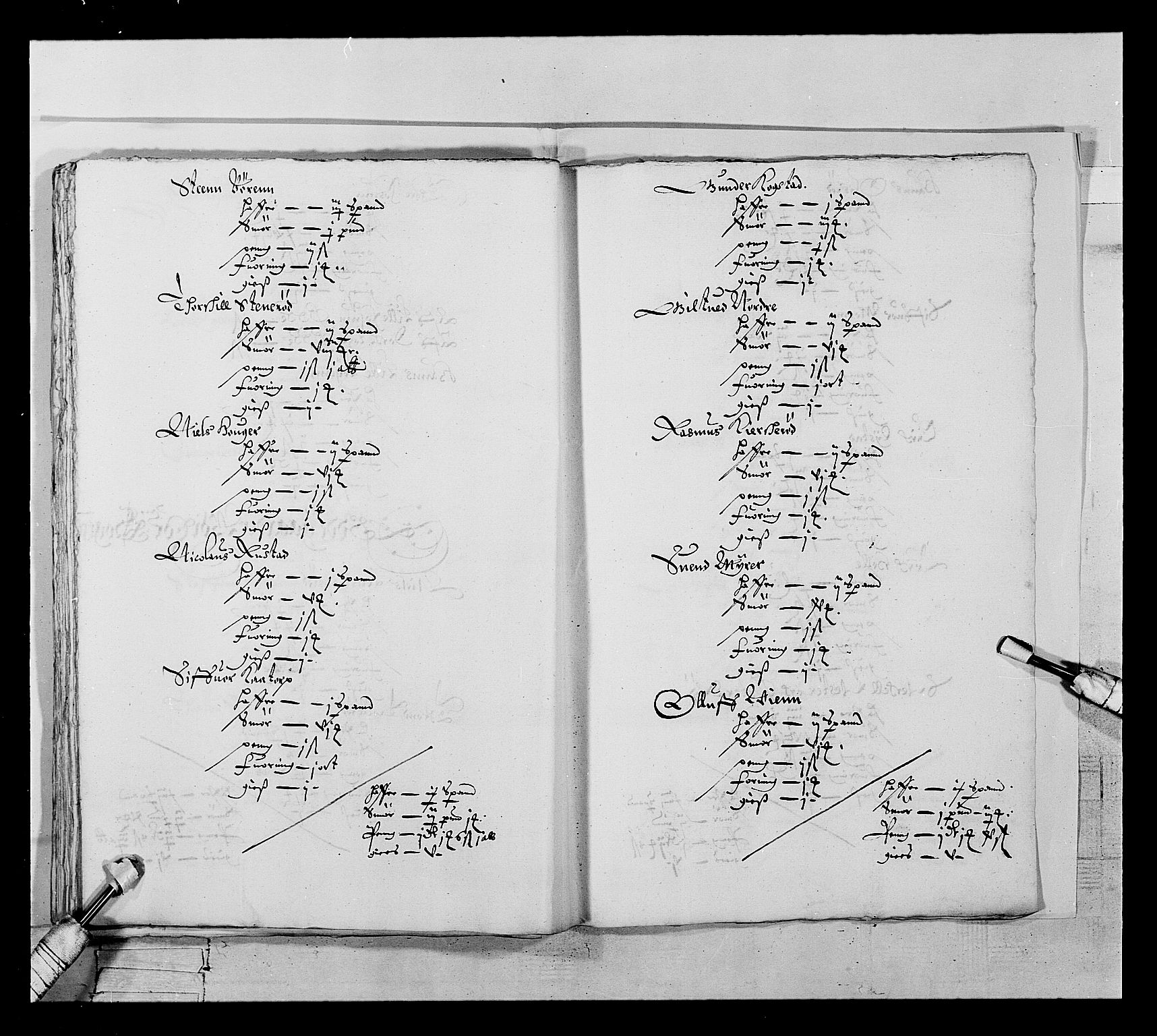 Stattholderembetet 1572-1771, AV/RA-EA-2870/Ek/L0022/0001: Jordebøker 1633-1658: / Jordebok over viss rente i Tune, Åbygge, Hvaler og Veme skipreide, 1646-1647, s. 53