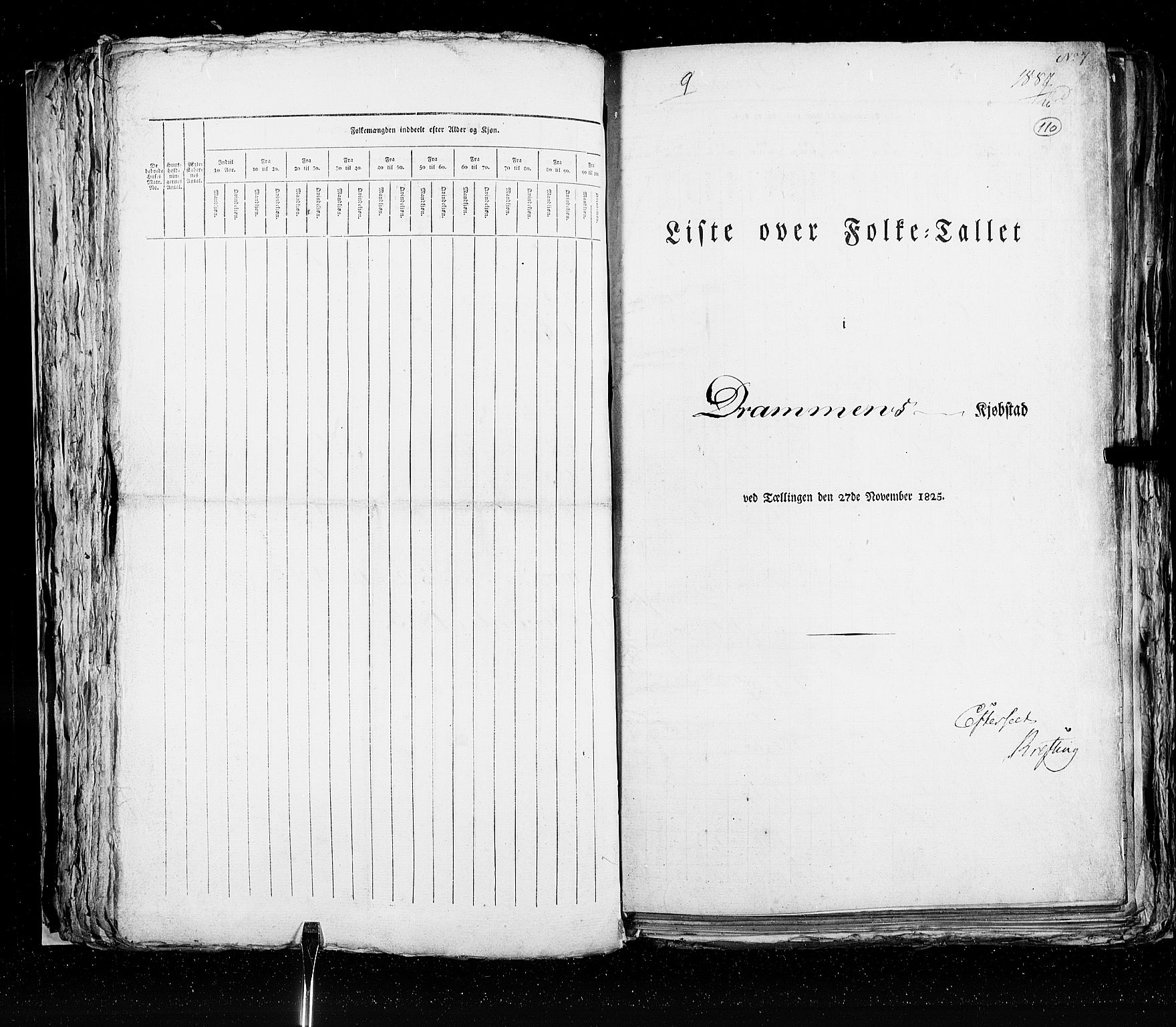 RA, Folketellingen 1825, bind 20: Kjøpsteder og ladesteder: Fredrikshald-Kragerø, 1825, s. 110