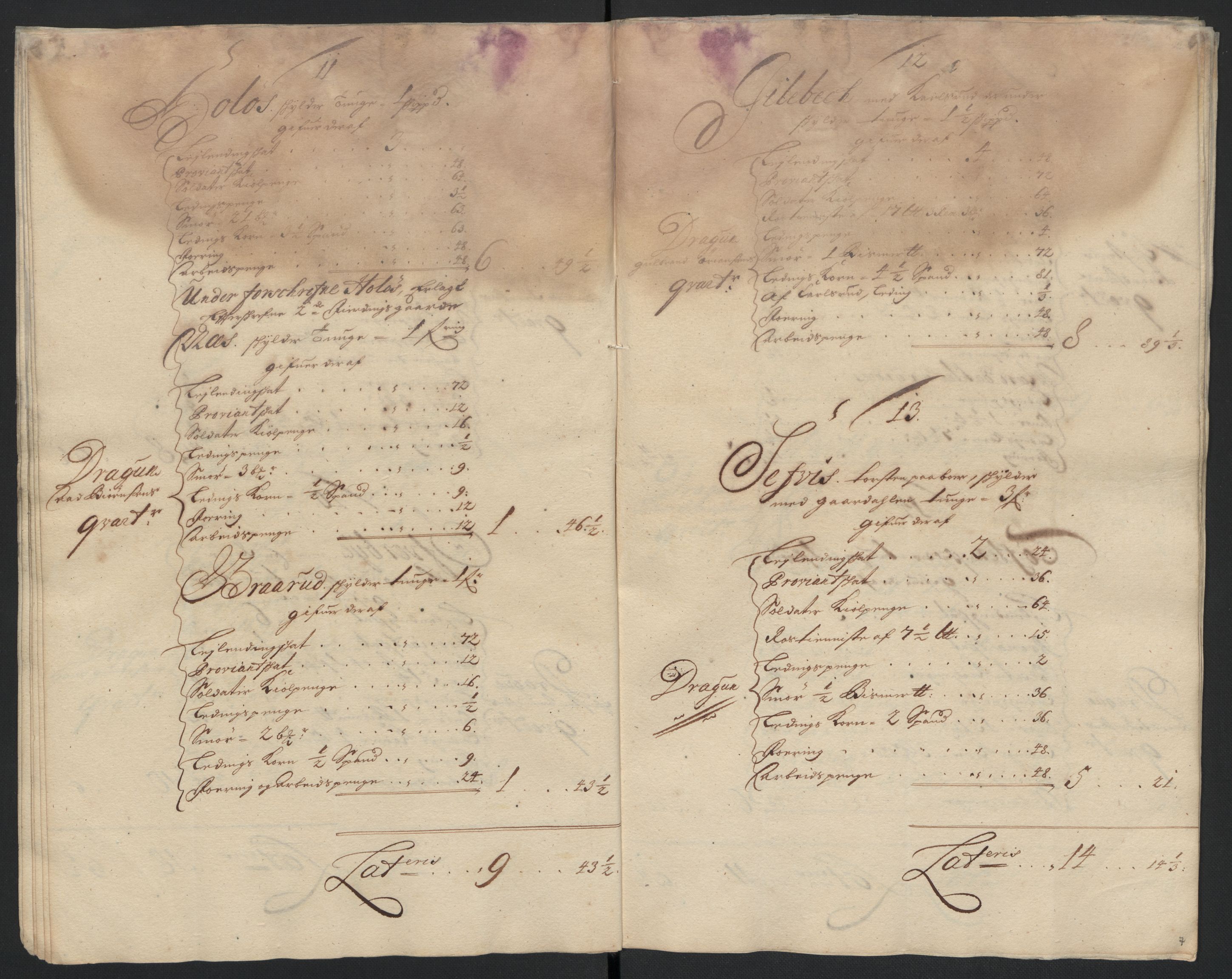 Rentekammeret inntil 1814, Reviderte regnskaper, Fogderegnskap, AV/RA-EA-4092/R07/L0287: Fogderegnskap Rakkestad, Heggen og Frøland, 1697, s. 254