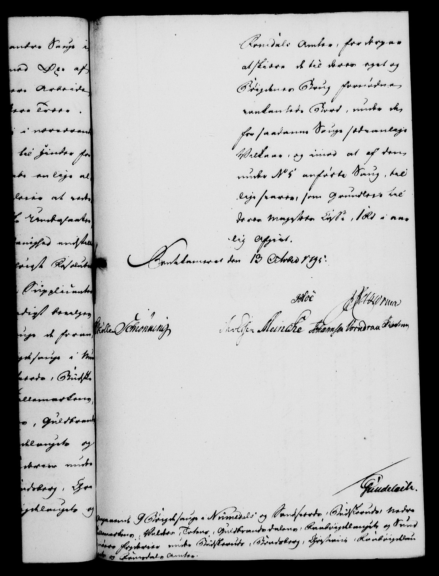 Rentekammeret, Kammerkanselliet, RA/EA-3111/G/Gf/Gfa/L0077: Norsk relasjons- og resolusjonsprotokoll (merket RK 52.77), 1795, s. 392