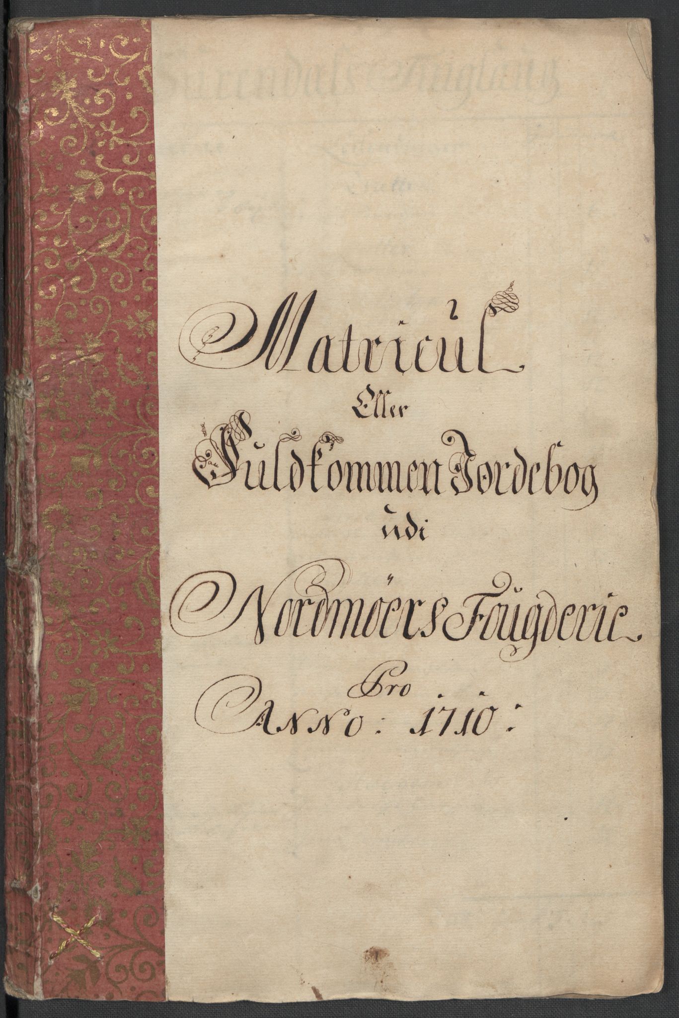 Rentekammeret inntil 1814, Reviderte regnskaper, Fogderegnskap, AV/RA-EA-4092/R56/L3744: Fogderegnskap Nordmøre, 1709-1710, s. 193
