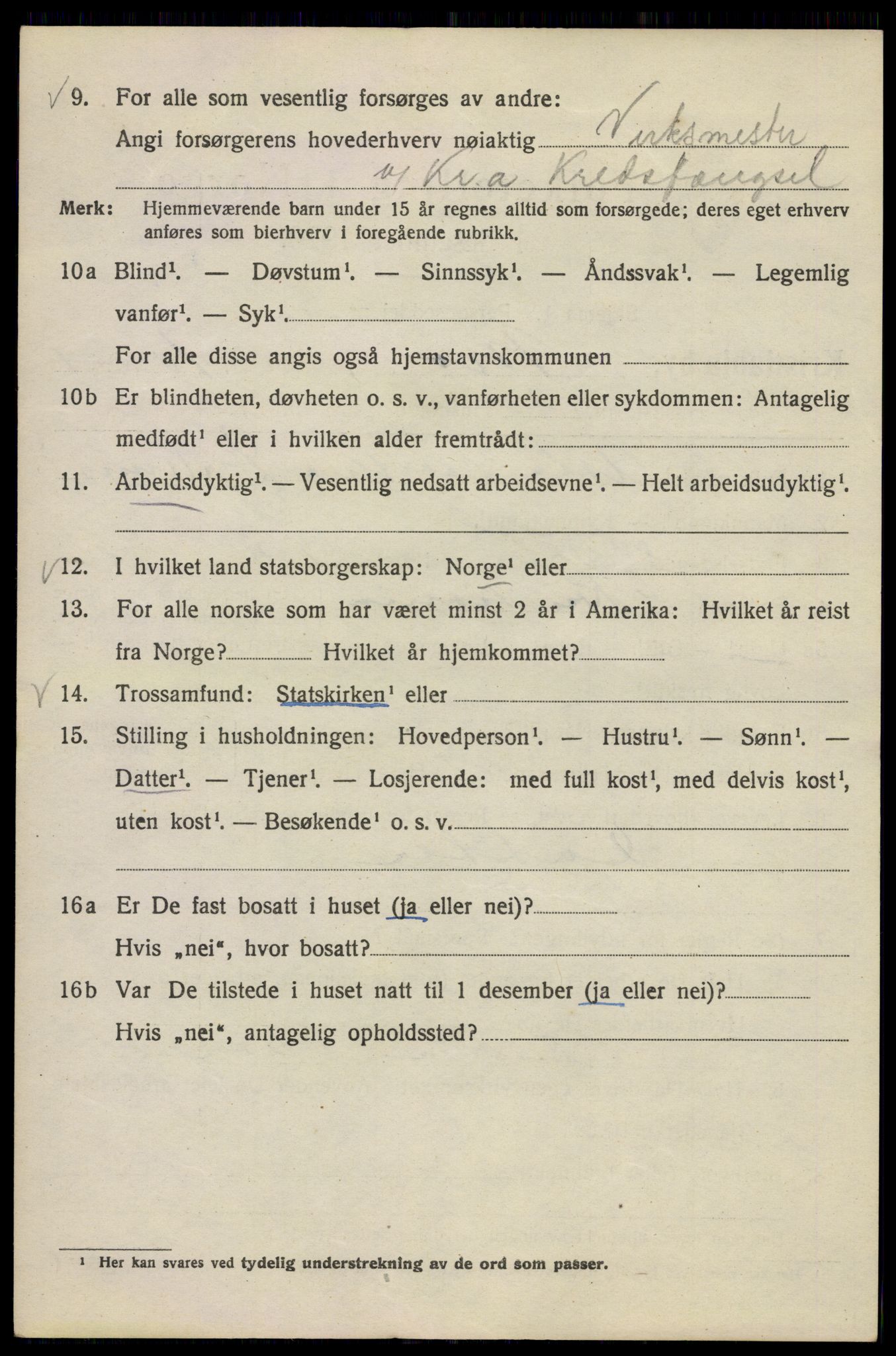 SAO, Folketelling 1920 for 0301 Kristiania kjøpstad, 1920, s. 395428