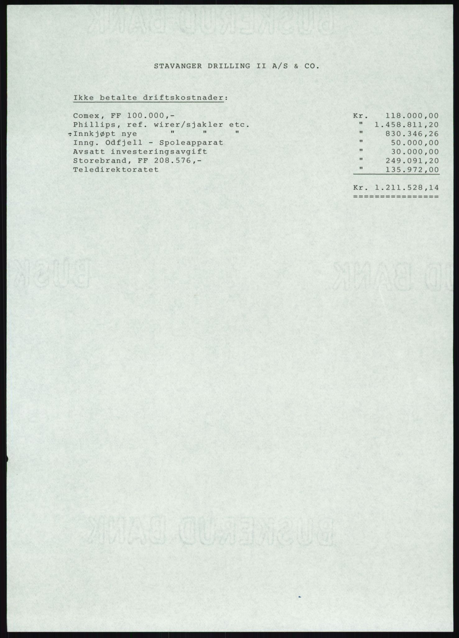 Pa 1503 - Stavanger Drilling AS, AV/SAST-A-101906/A/Ac/L0001: Årsberetninger, 1974-1978, s. 559