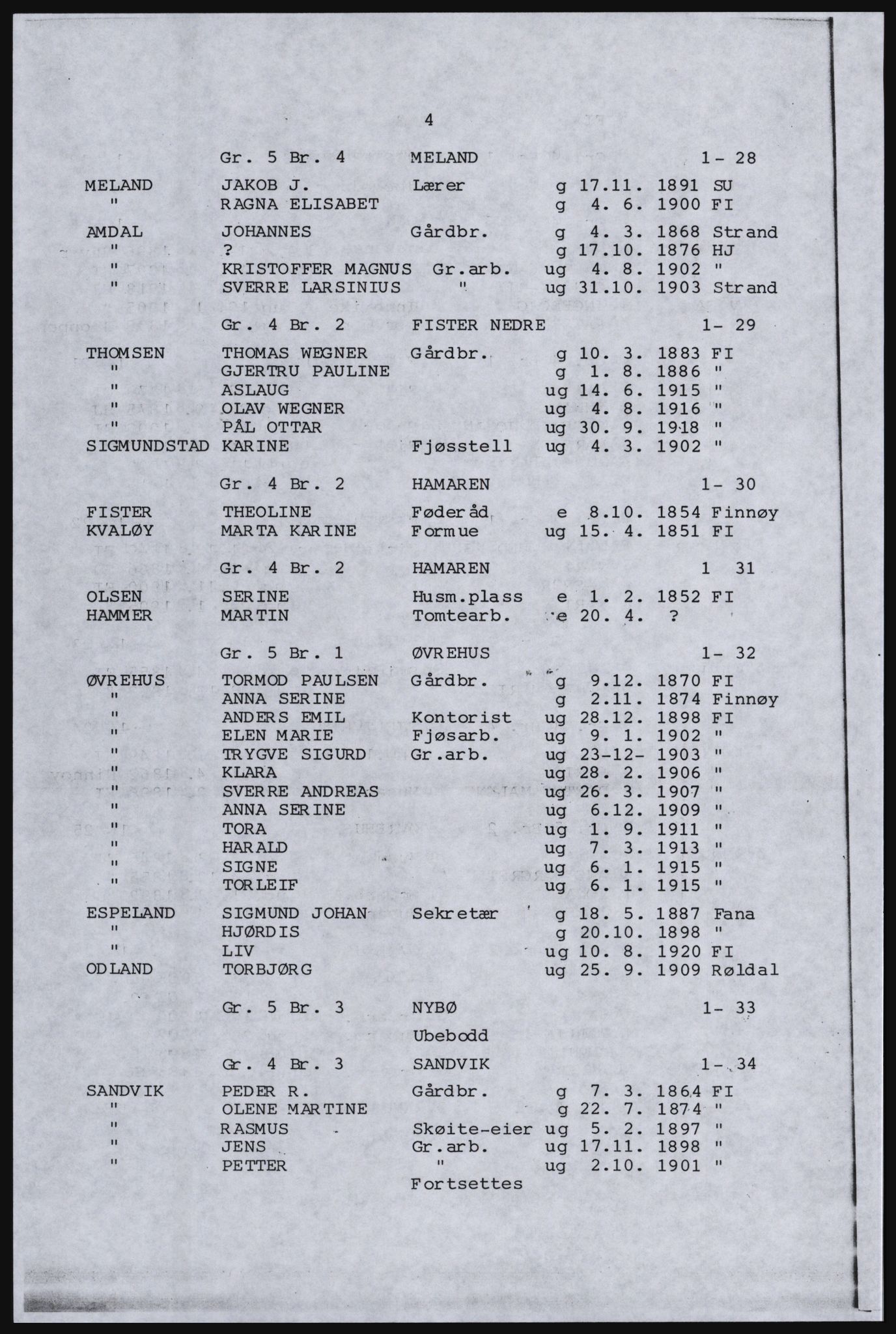 SAST, Avskrift av folketellingen 1920 for Indre Ryfylke, 1920, s. 98