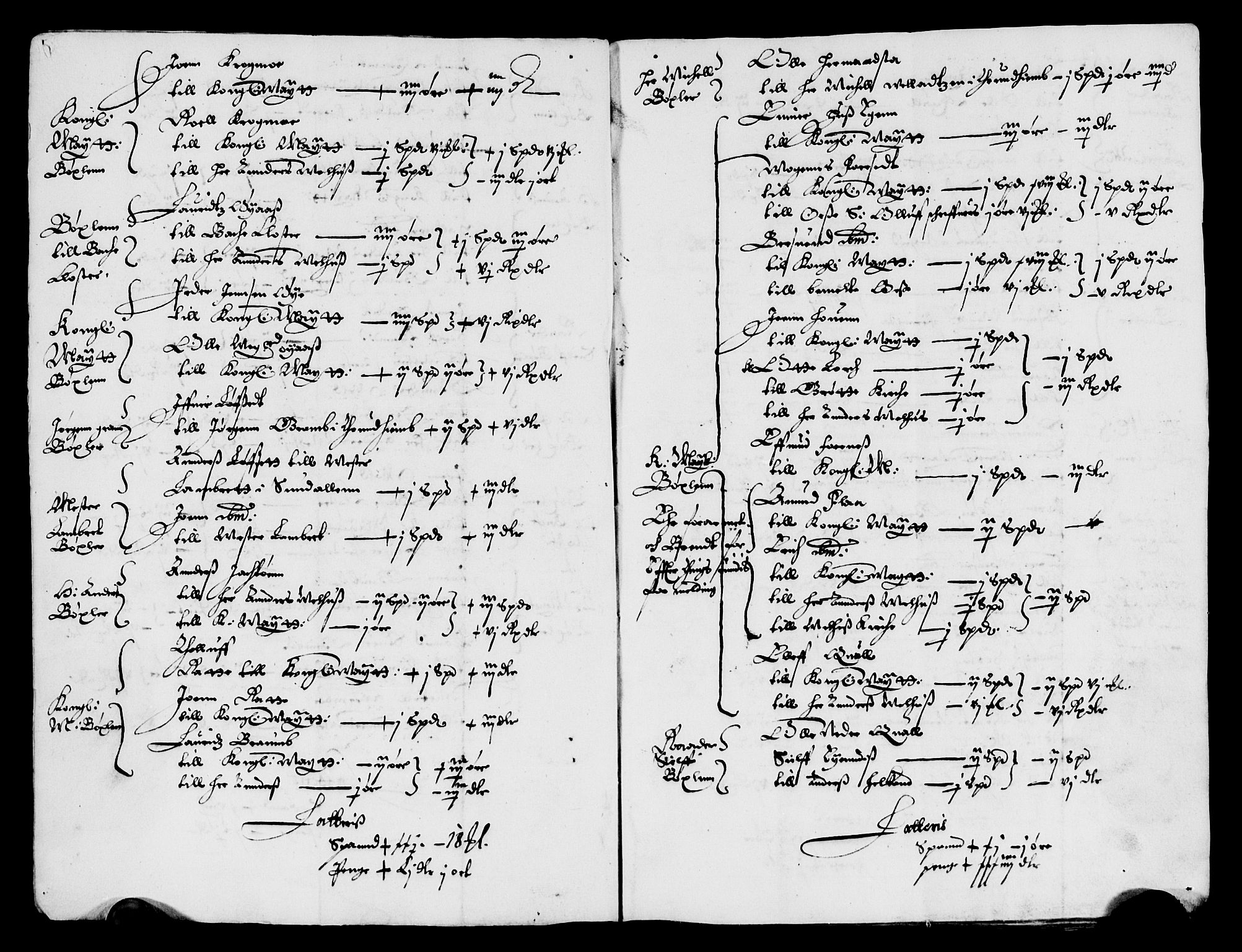 Rentekammeret inntil 1814, Reviderte regnskaper, Lensregnskaper, AV/RA-EA-5023/R/Rb/Rbw/L0094: Trondheim len, 1648-1650