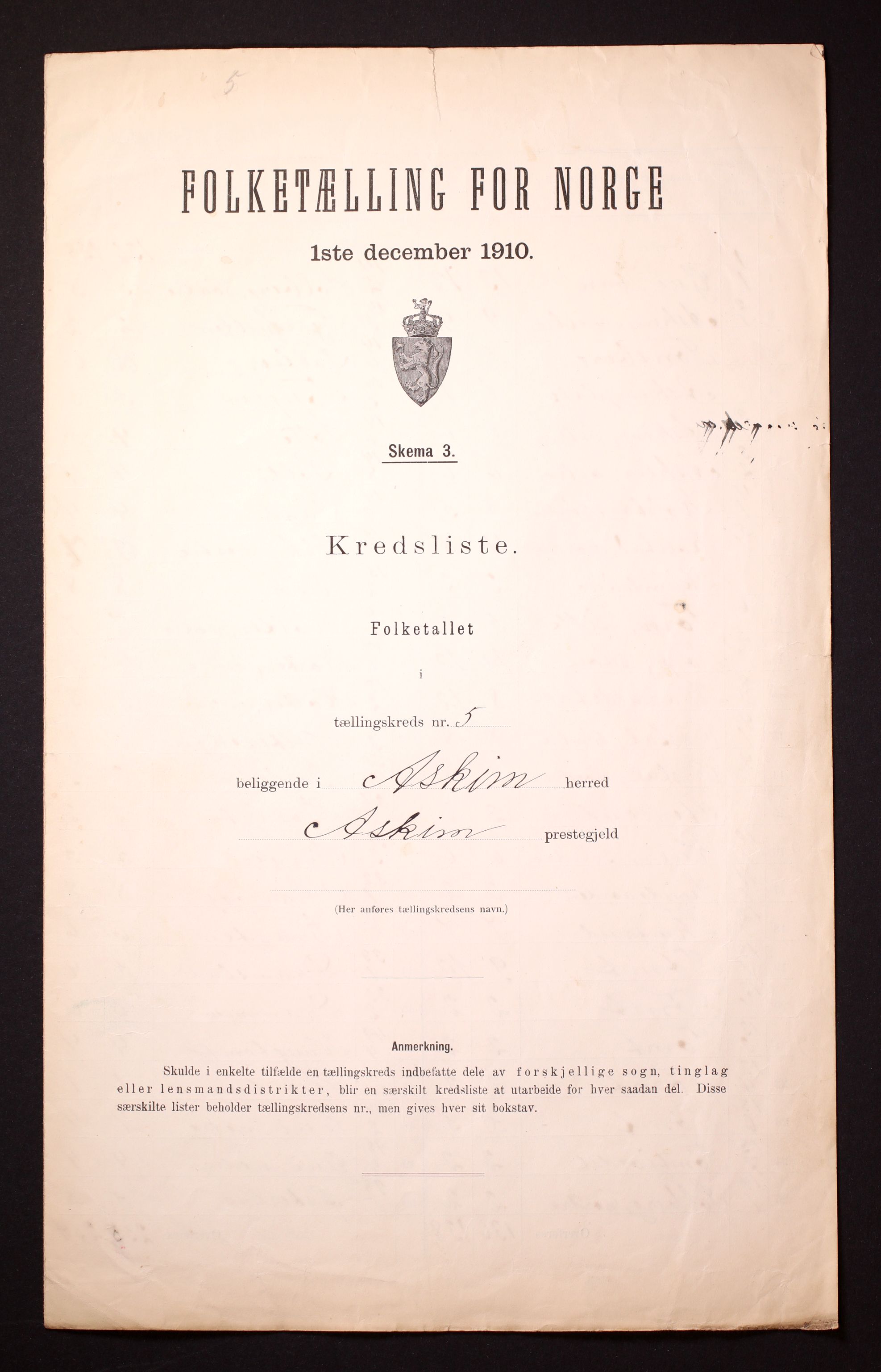 RA, Folketelling 1910 for 0124 Askim herred, 1910, s. 21