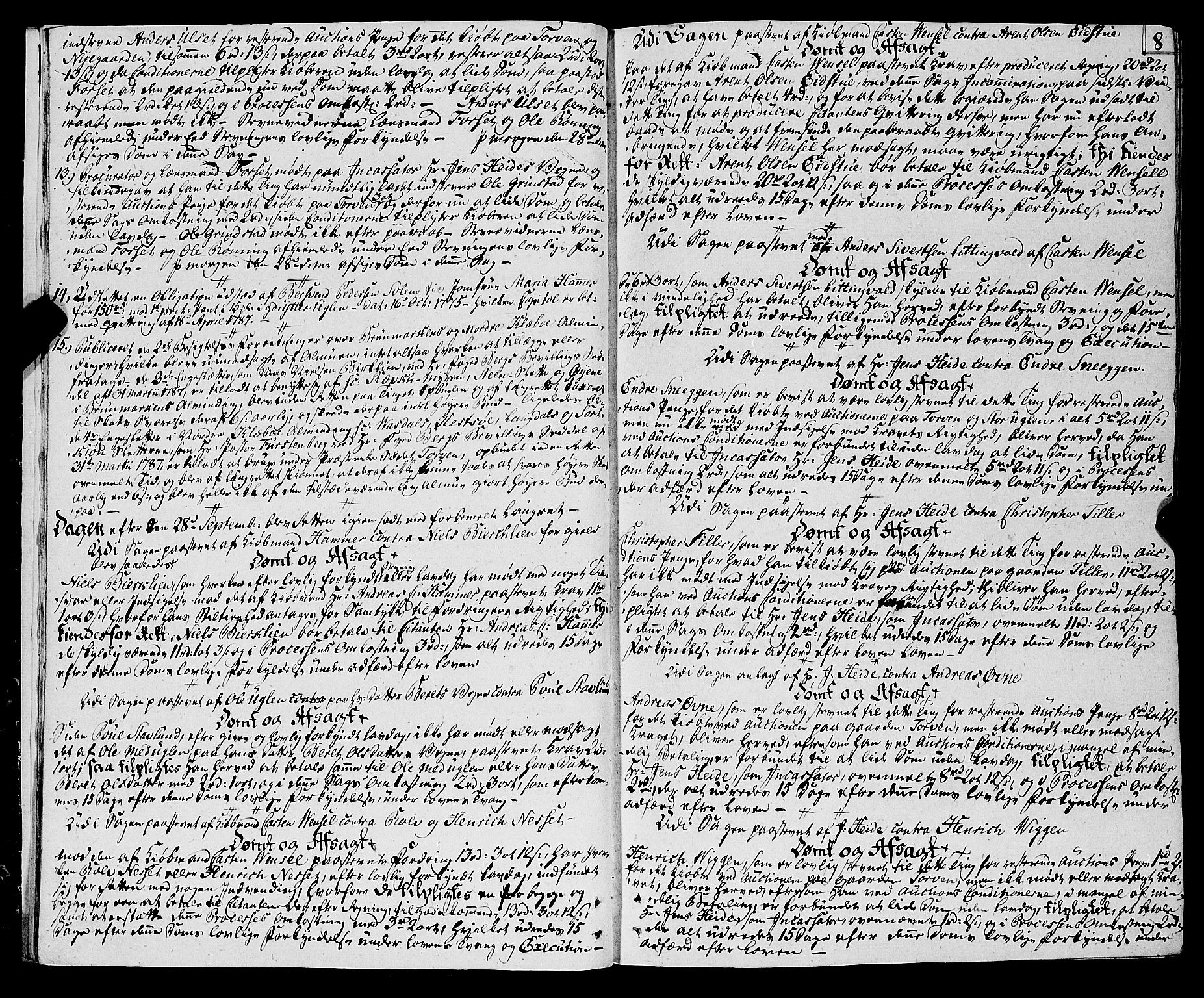 Strinda og Selbu sorenskriveri, AV/SAT-A-0015/1/1A/L0015: Tingbok 14, 1787-1794, s. 7b-8a