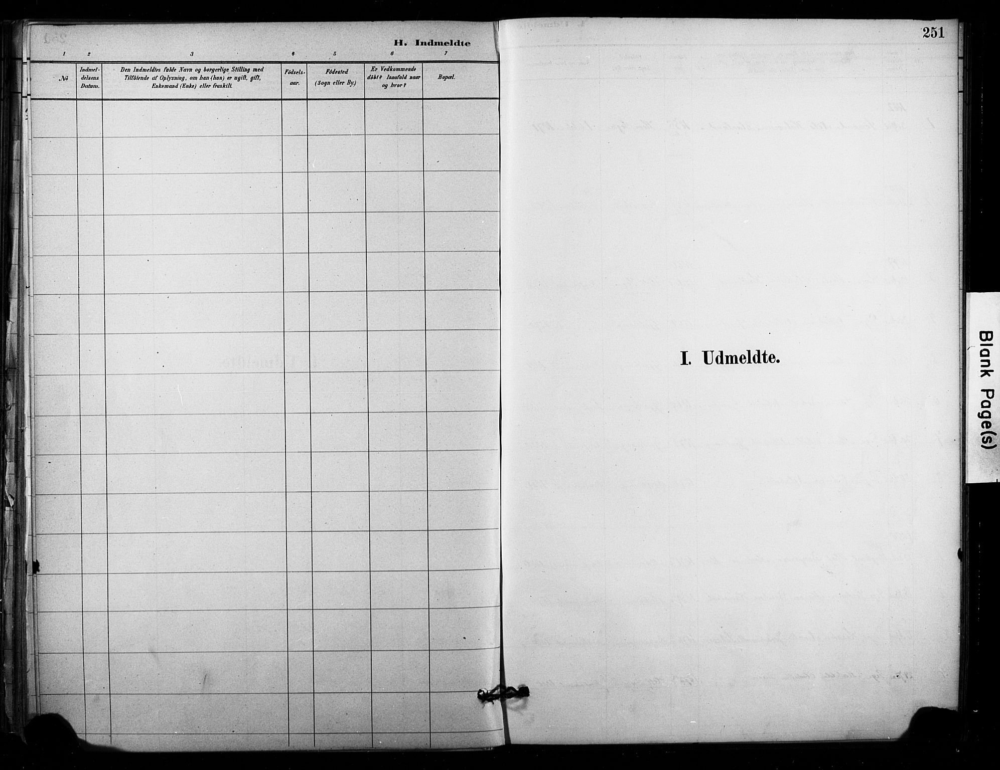 Lardal kirkebøker, AV/SAKO-A-350/F/Fb/L0001: Ministerialbok nr. II 1, 1881-1911, s. 251