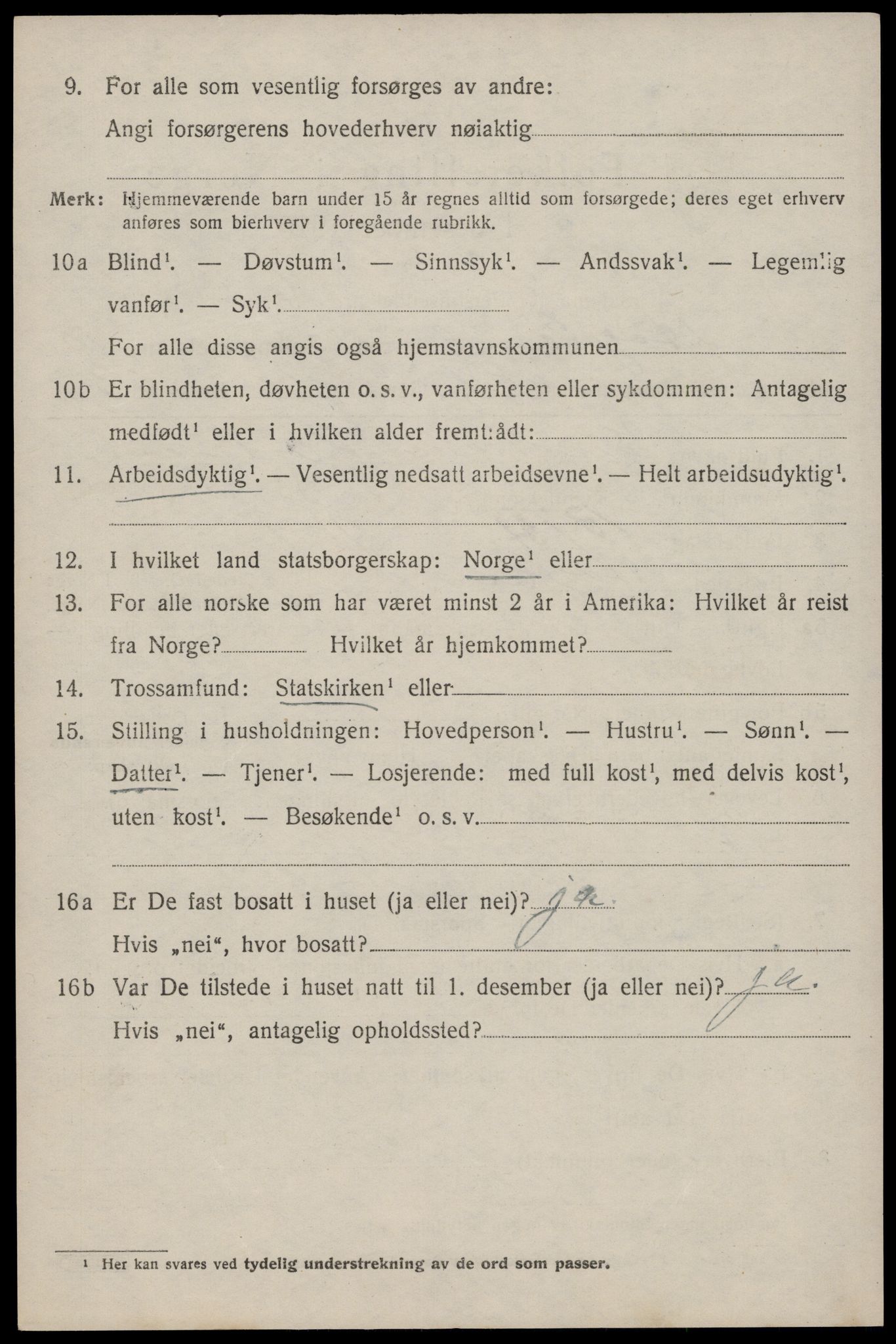 SAST, Folketelling 1920 for 1123 Høyland herred, 1920, s. 8157