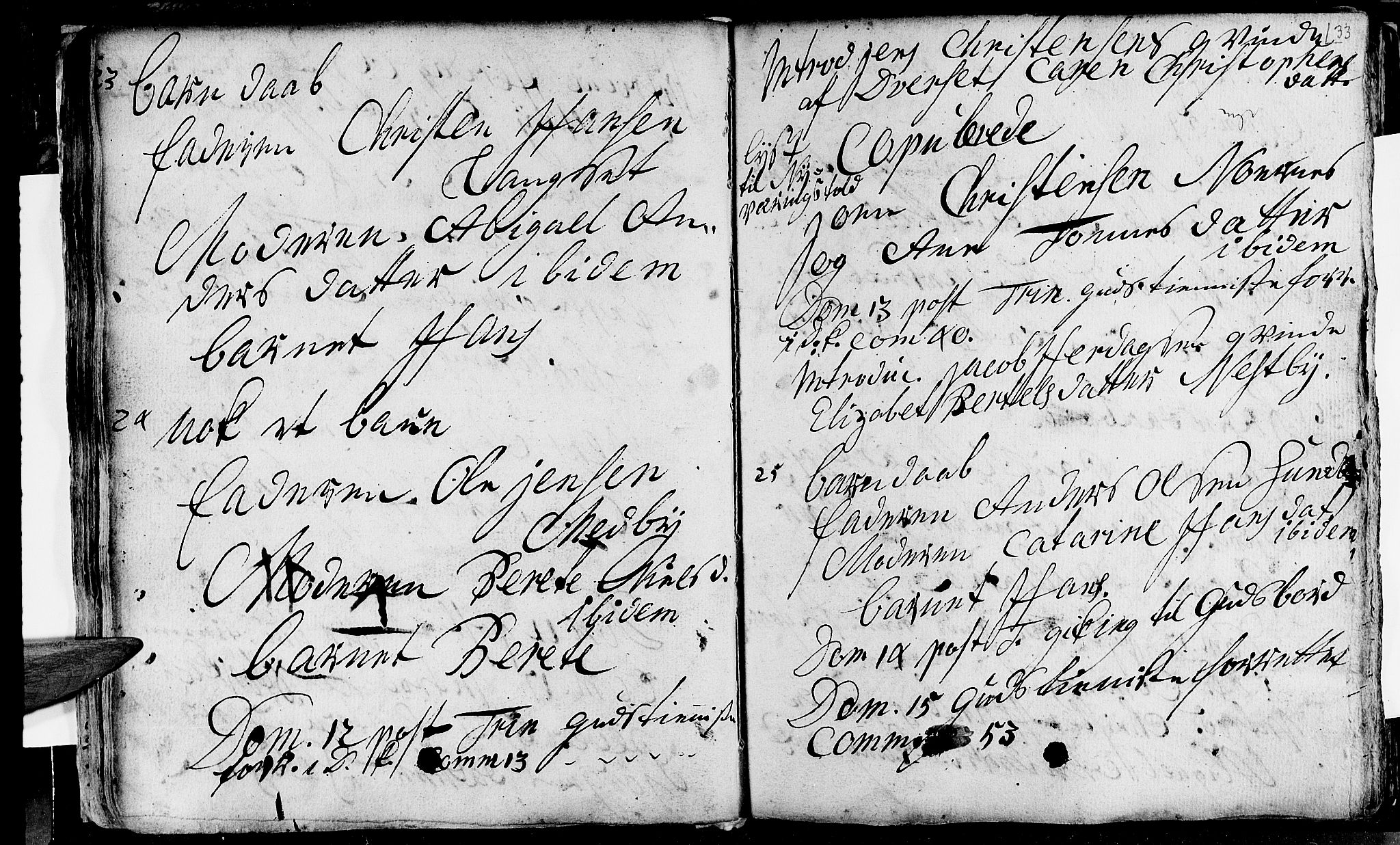 Ministerialprotokoller, klokkerbøker og fødselsregistre - Nordland, AV/SAT-A-1459/847/L0662: Ministerialbok nr. 847A02, 1735-1749, s. 33