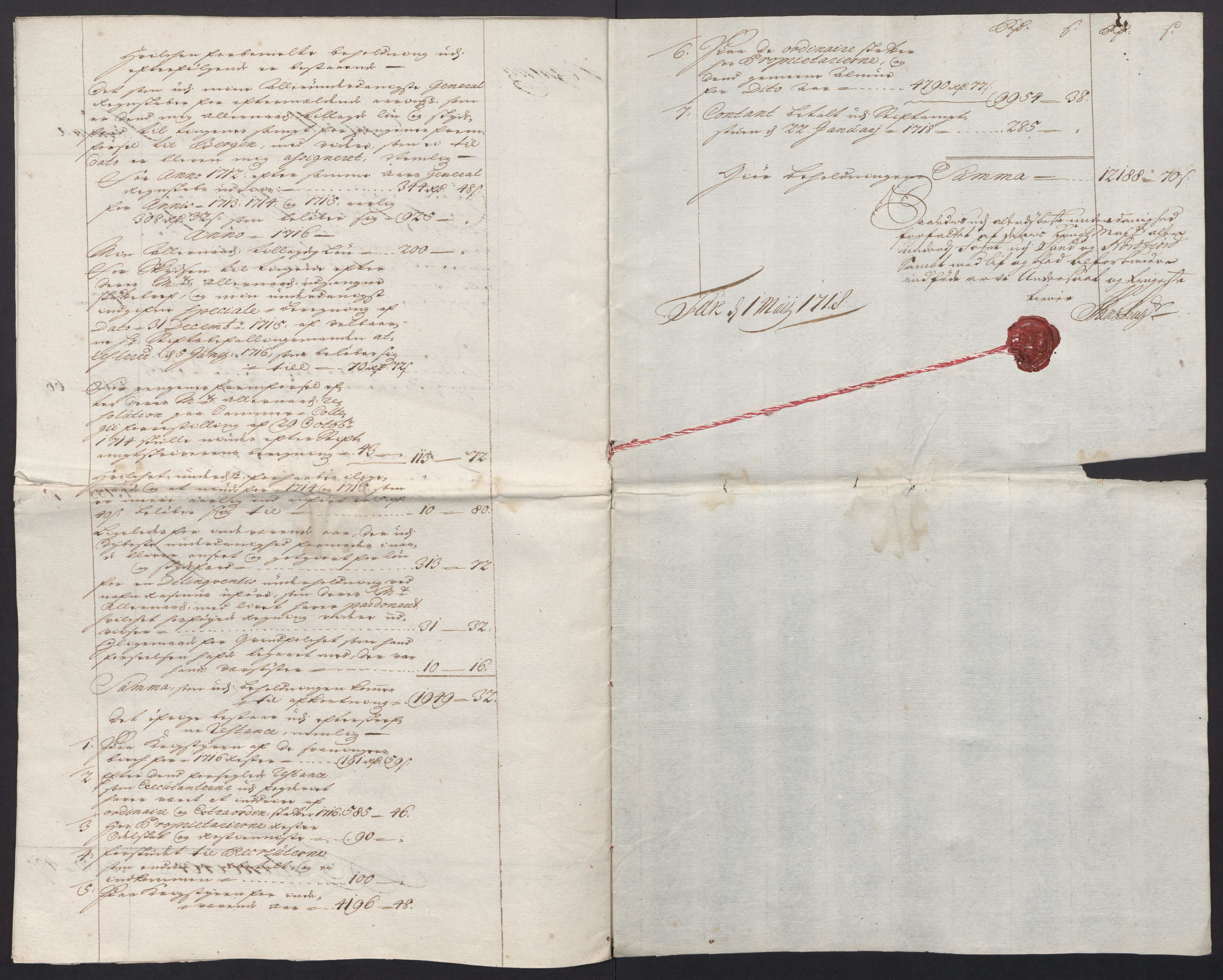 Rentekammeret inntil 1814, Reviderte regnskaper, Fogderegnskap, AV/RA-EA-4092/R53/L3441: Fogderegnskap Sunn- og Nordfjord, 1717-1718, s. 29