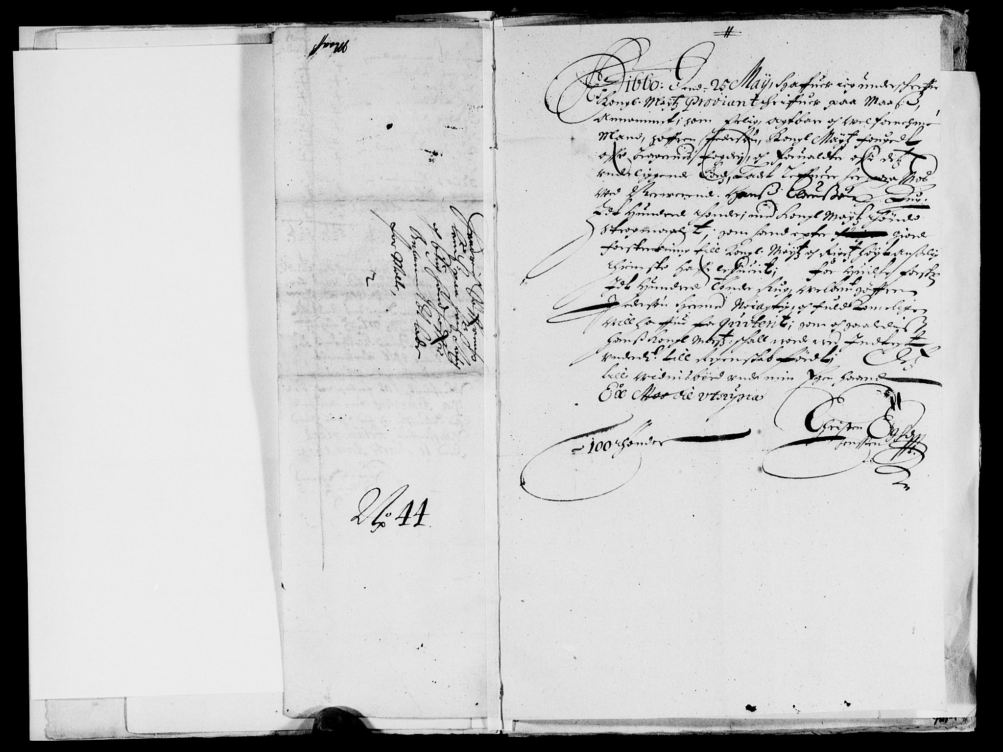 Rentekammeret inntil 1814, Reviderte regnskaper, Lensregnskaper, AV/RA-EA-5023/R/Rb/Rba/L0258: Akershus len, 1659-1661