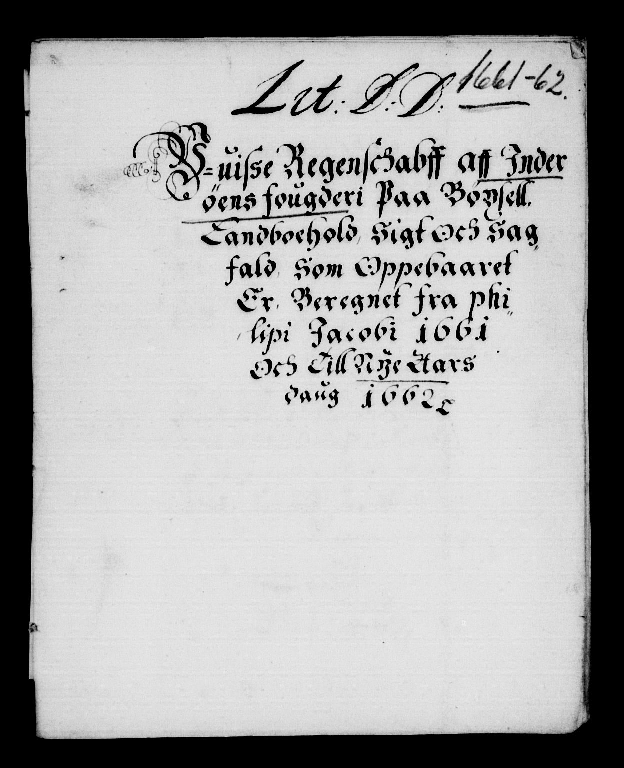 Rentekammeret inntil 1814, Reviderte regnskaper, Lensregnskaper, RA/EA-5023/R/Rb/Rbw/L0148: Trondheim len, 1661