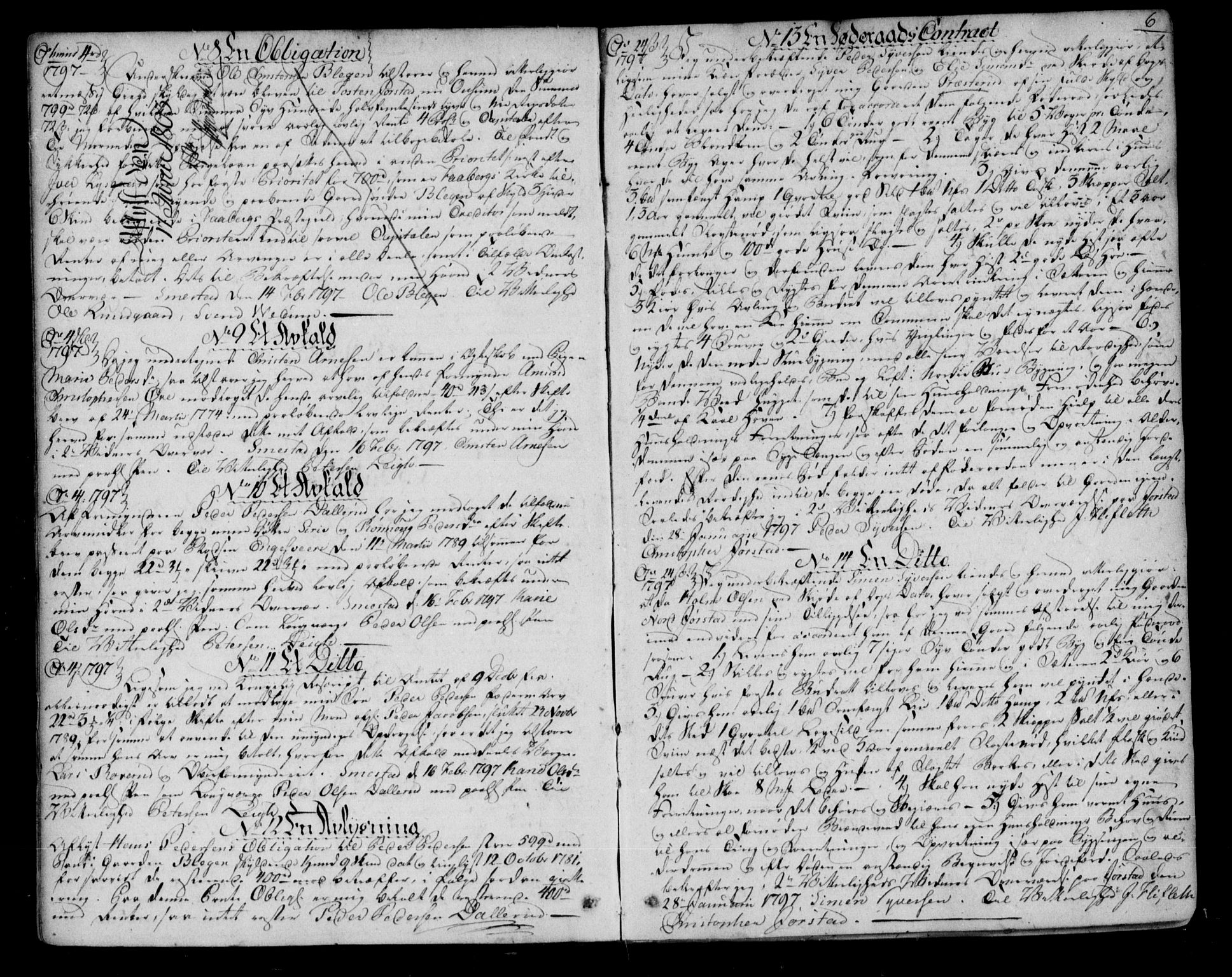 Sør-Gudbrandsdal tingrett, AV/SAH-TING-004/H/Hb/Hba/L0006: Pantebok nr. I 6, 1797-1810, s. 6