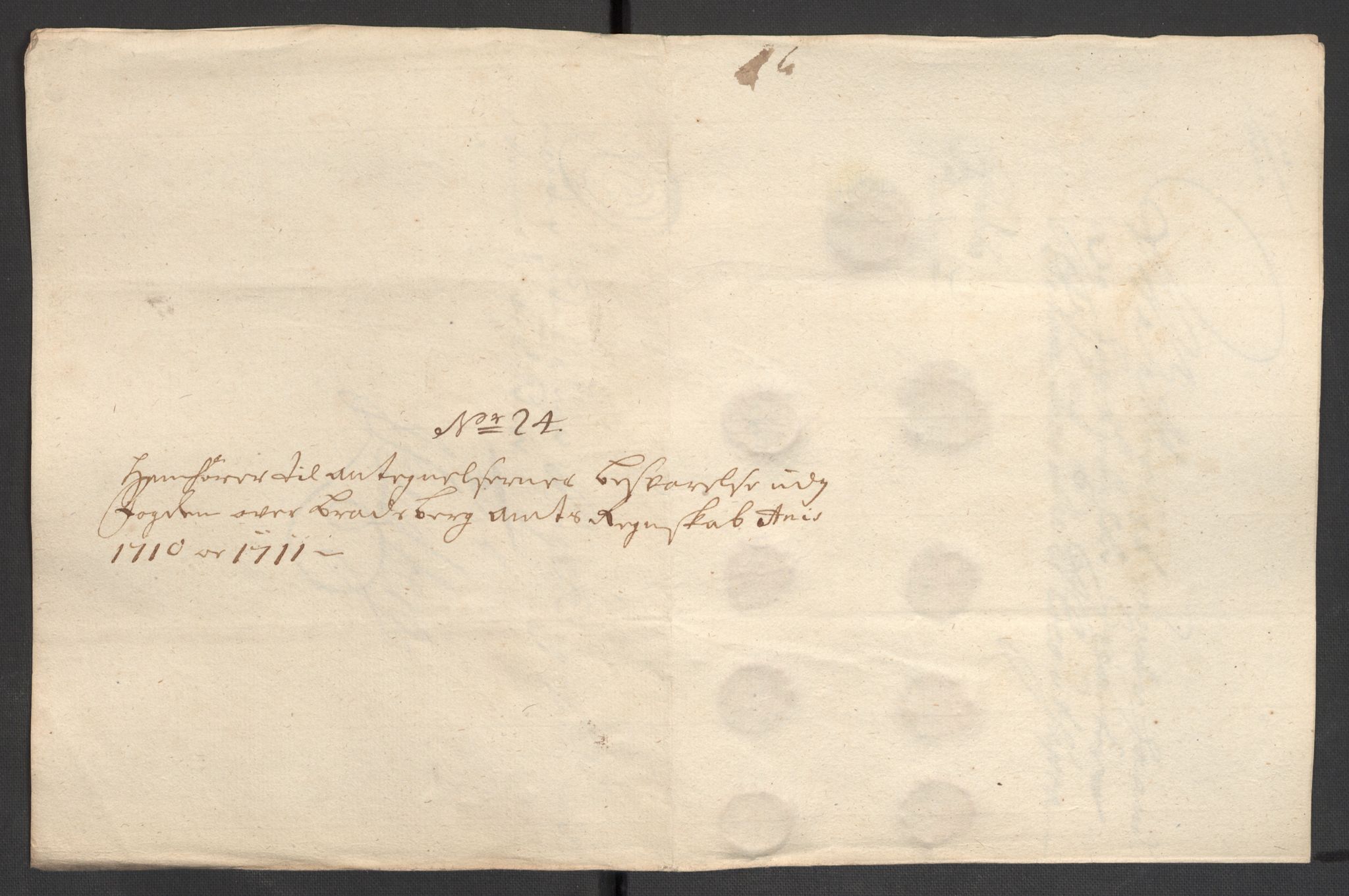 Rentekammeret inntil 1814, Reviderte regnskaper, Fogderegnskap, AV/RA-EA-4092/R36/L2122: Fogderegnskap Øvre og Nedre Telemark og Bamble, 1710-1711, s. 161