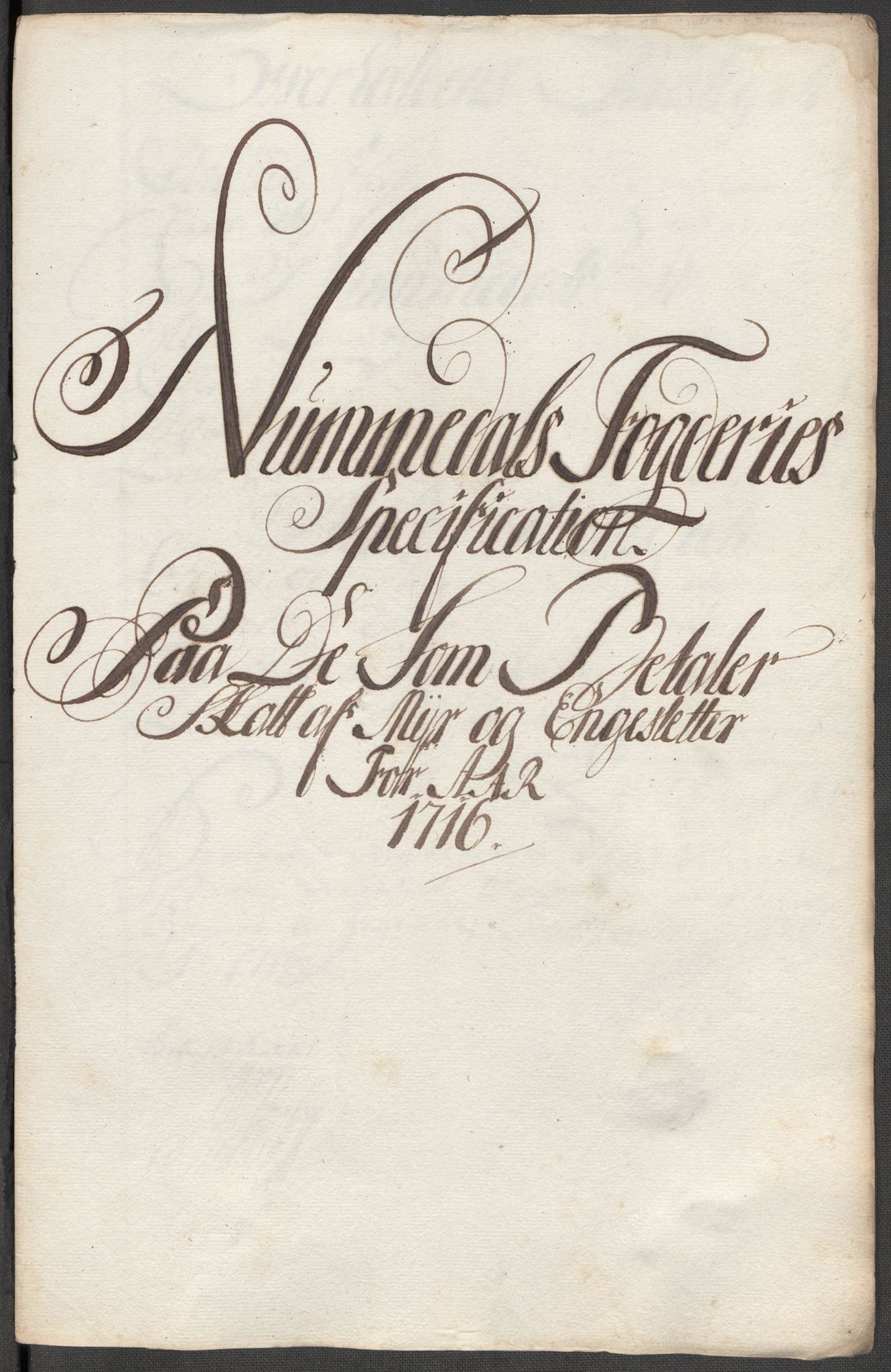 Rentekammeret inntil 1814, Reviderte regnskaper, Fogderegnskap, RA/EA-4092/R64/L4437: Fogderegnskap Namdal, 1716, s. 113
