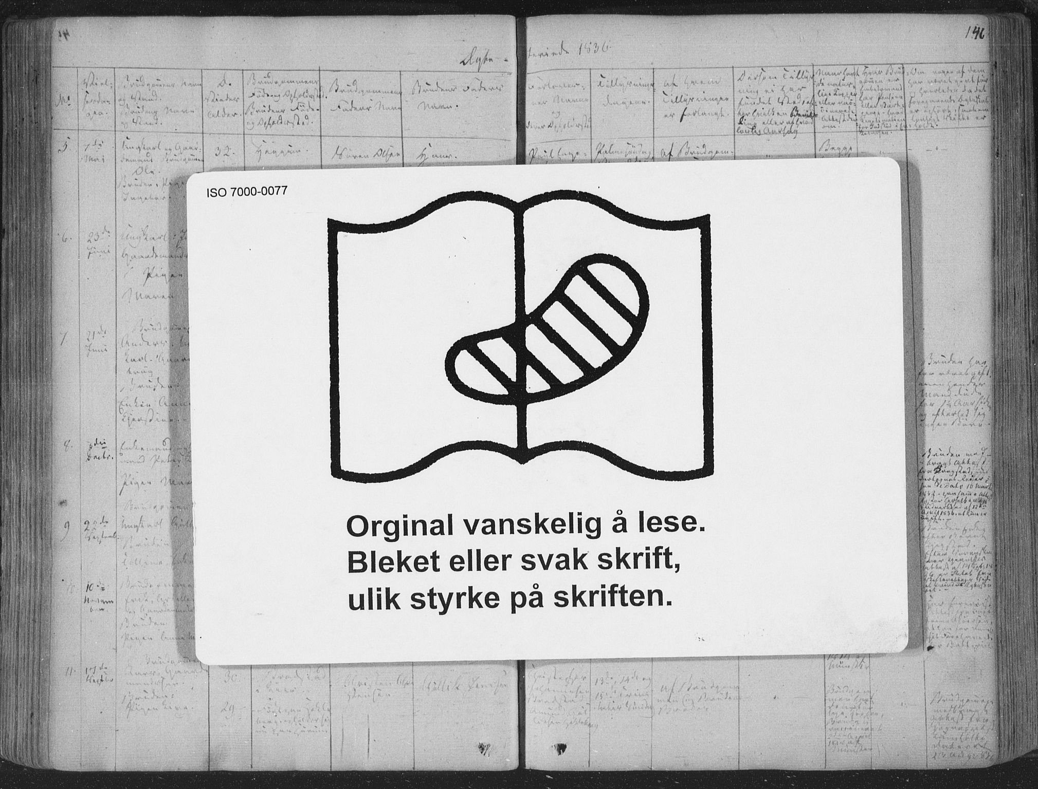 Røyken kirkebøker, AV/SAKO-A-241/F/Fa/L0005: Ministerialbok nr. 5, 1833-1856, s. 146