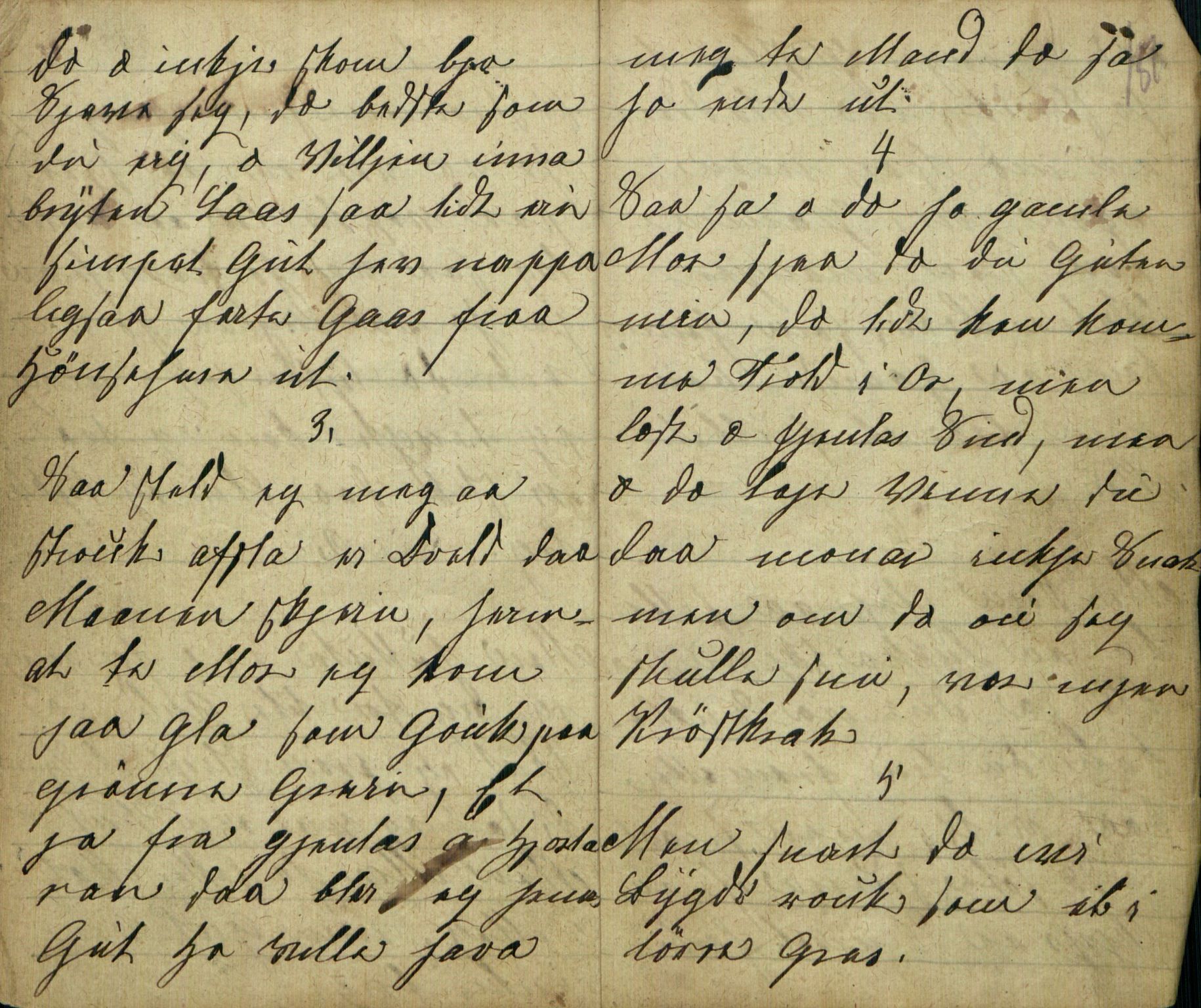 Rikard Berge, TEMU/TGM-A-1003/F/L0005/0018: 160-200 / 177 Handskriven visebok. Tilhører Aasheim af Sigjords Præstegjeld, 1870. Vise, 1870, s. 150-151