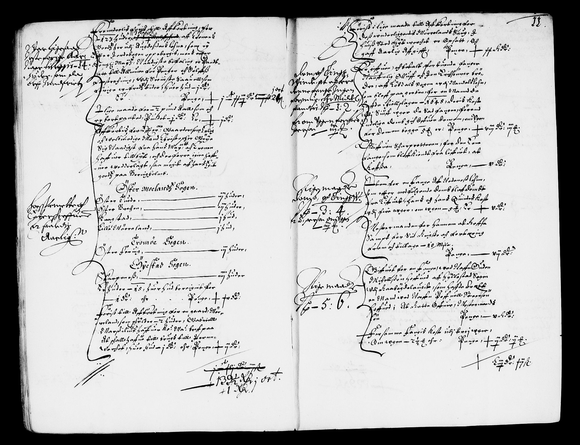 Rentekammeret inntil 1814, Reviderte regnskaper, Lensregnskaper, AV/RA-EA-5023/R/Rb/Rbq/L0042: Nedenes len. Mandals len. Råbyggelag., 1652-1655