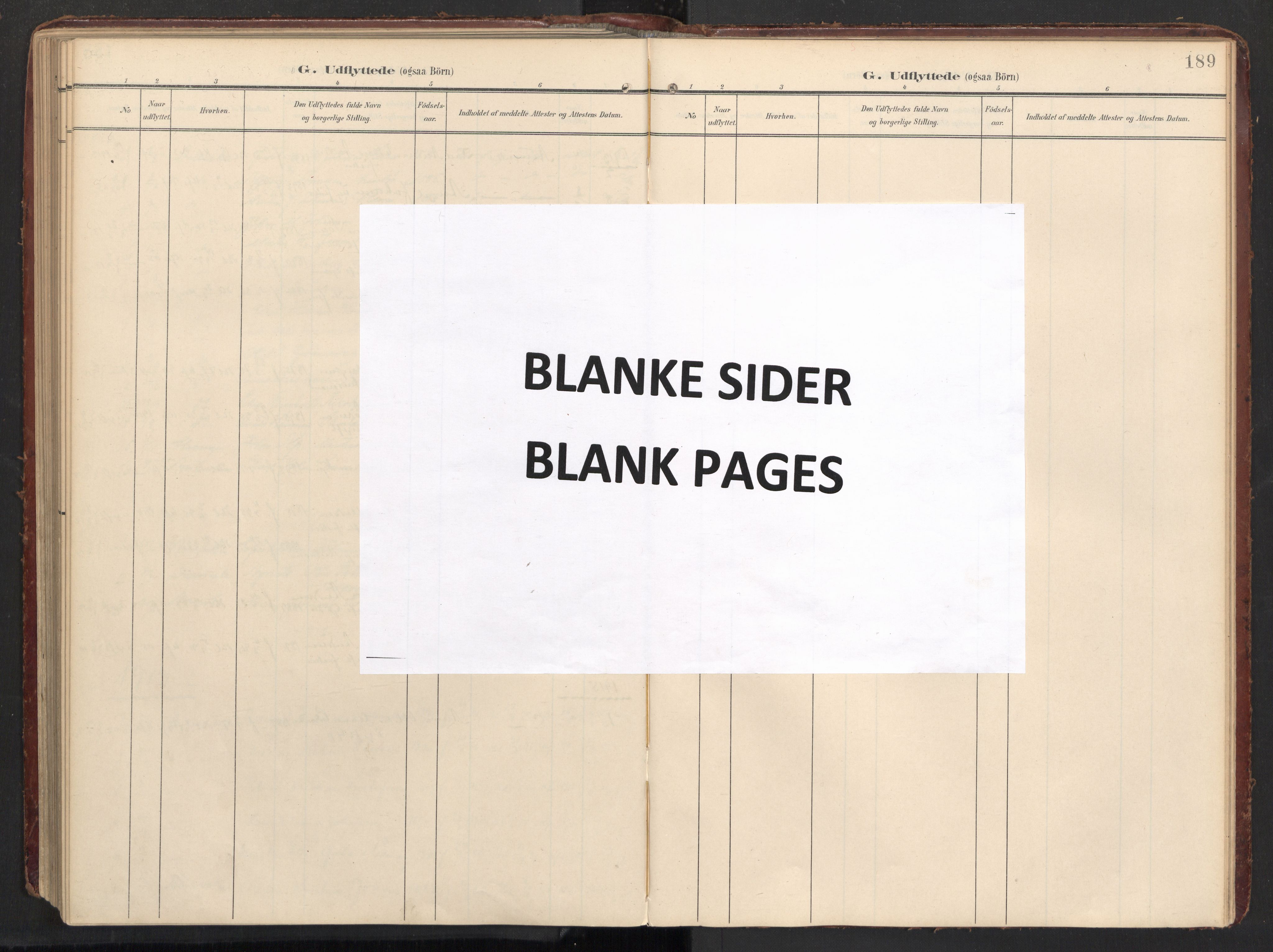 Ministerialprotokoller, klokkerbøker og fødselsregistre - Nordland, AV/SAT-A-1459/890/L1287: Ministerialbok nr. 890A02, 1903-1915, s. 189