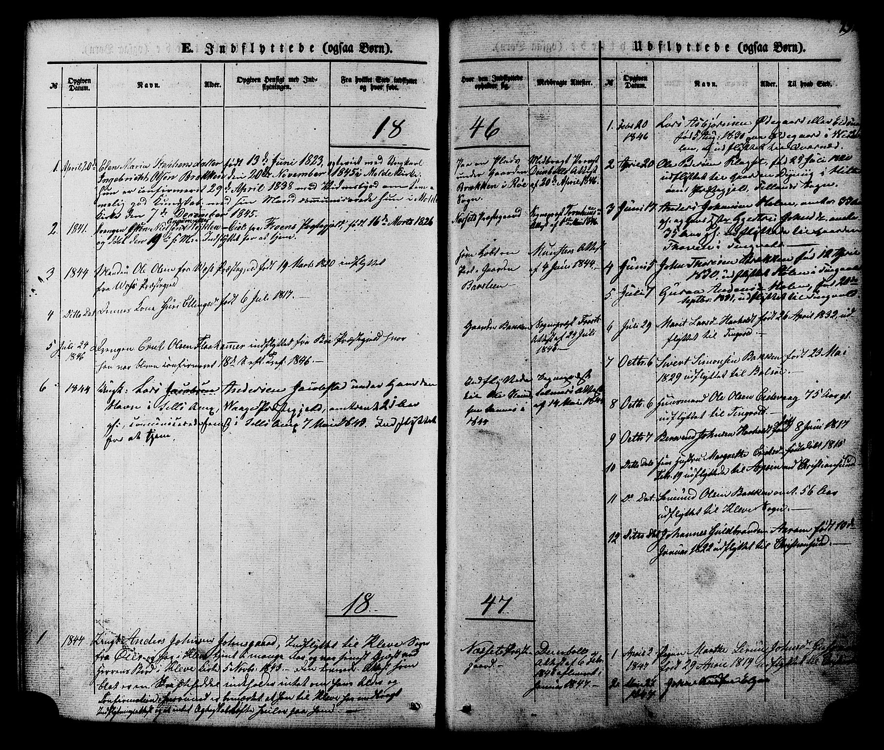 Ministerialprotokoller, klokkerbøker og fødselsregistre - Møre og Romsdal, SAT/A-1454/551/L0625: Ministerialbok nr. 551A05, 1846-1879, s. 292