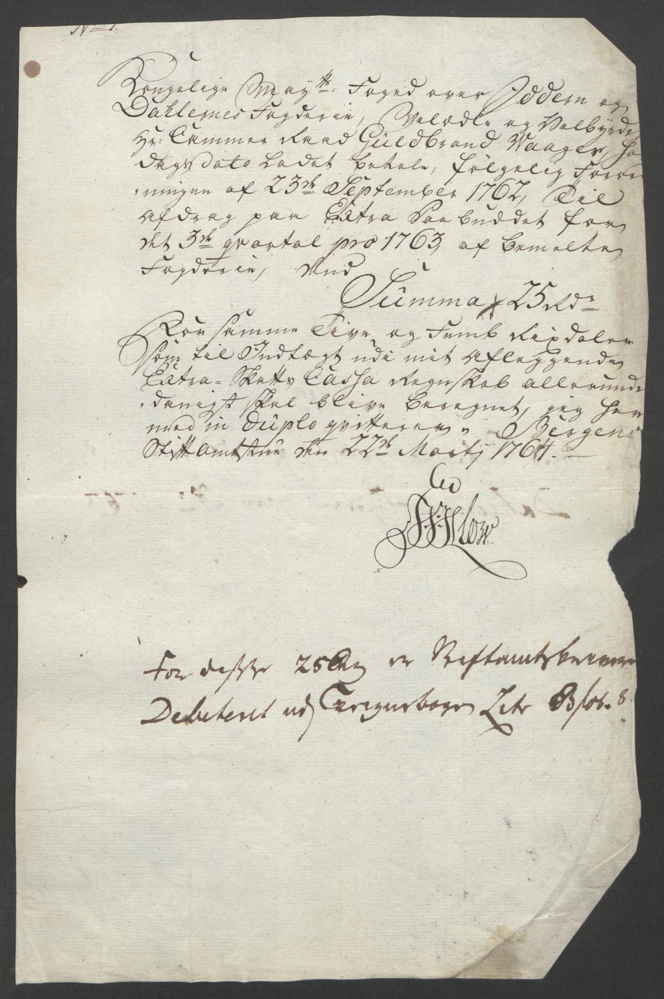 Rentekammeret inntil 1814, Reviderte regnskaper, Fogderegnskap, RA/EA-4092/R46/L2835: Ekstraskatten Jæren og Dalane, 1762-1764, s. 135