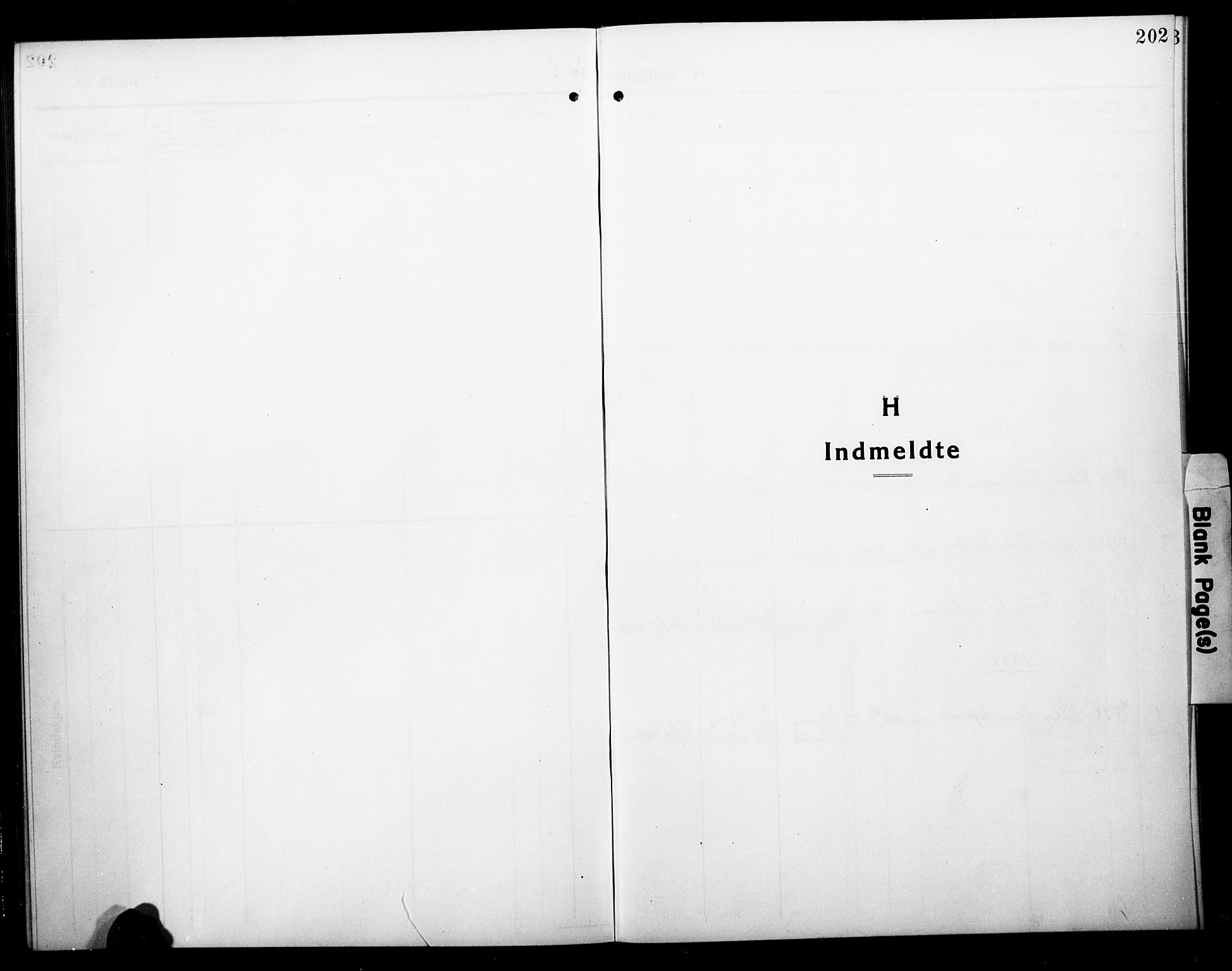 Åmli sokneprestkontor, SAK/1111-0050/F/Fb/Fbc/L0006: Klokkerbok nr. B 6, 1915-1929, s. 202