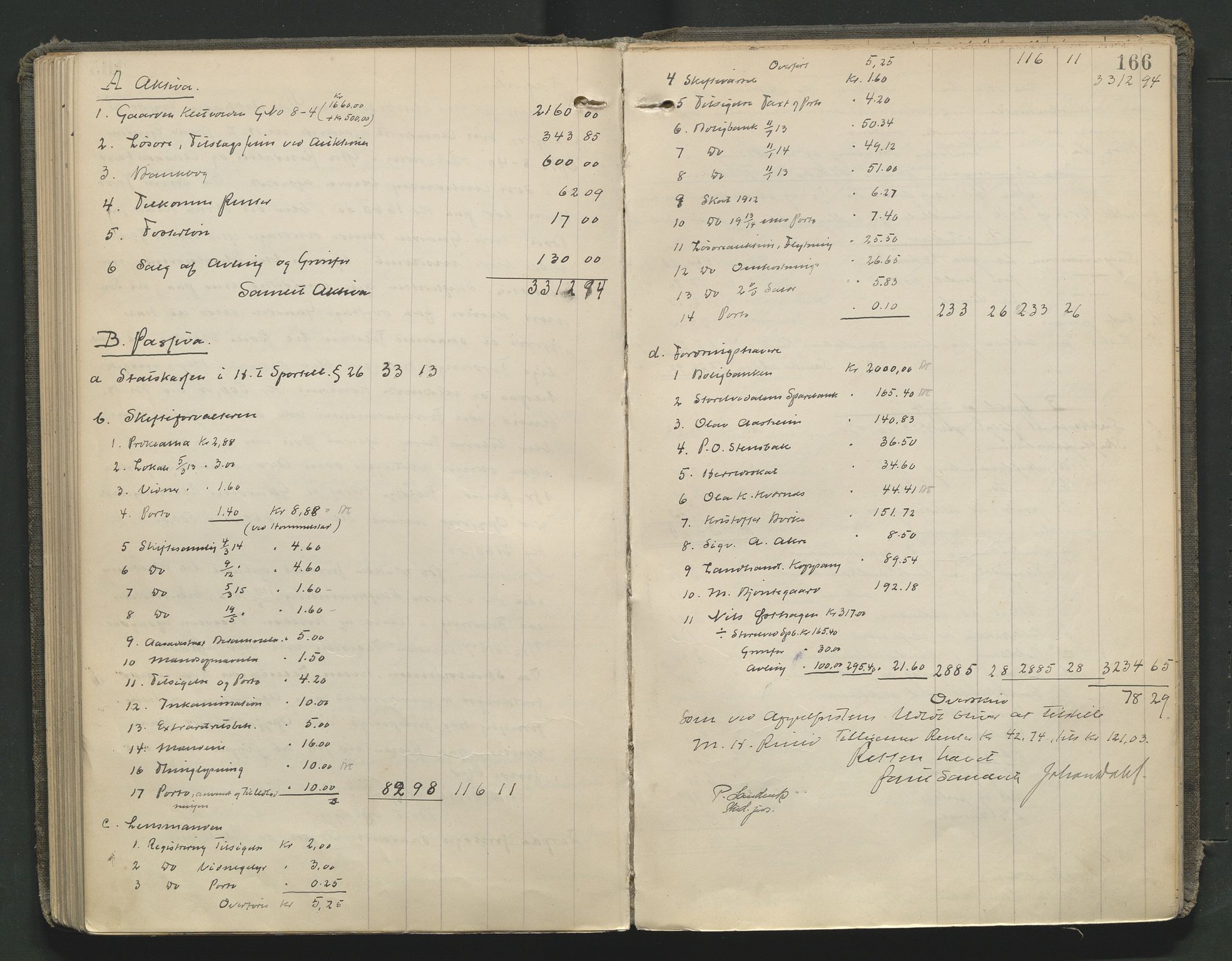 Nord-Østerdal tingrett, AV/SAH-TING-020/J/Jd/L0006: Skifteutlodningsprotokoll, 1907-1920, s. 166