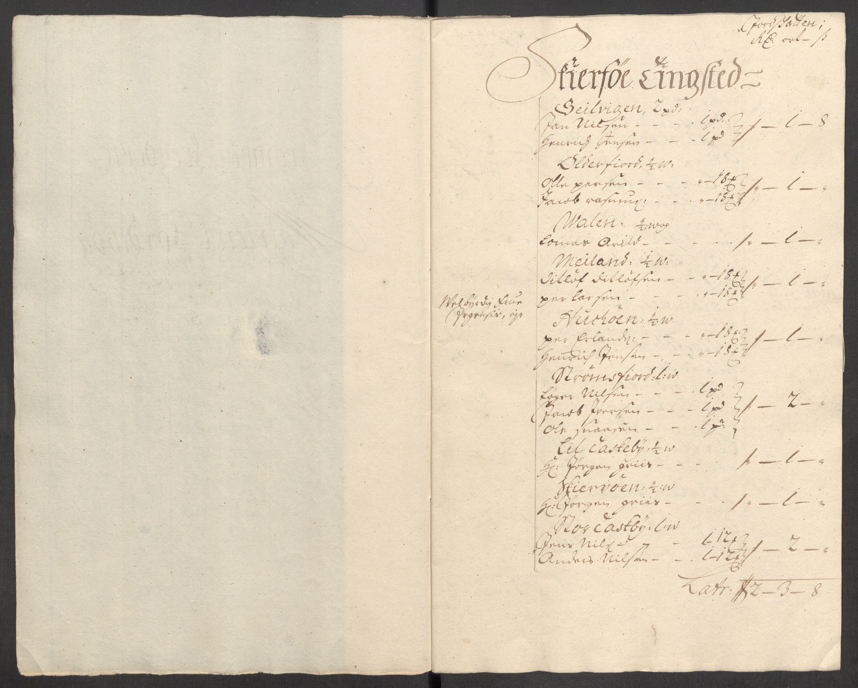 Rentekammeret inntil 1814, Reviderte regnskaper, Fogderegnskap, RA/EA-4092/R68/L4757: Fogderegnskap Senja og Troms, 1708-1710, s. 180