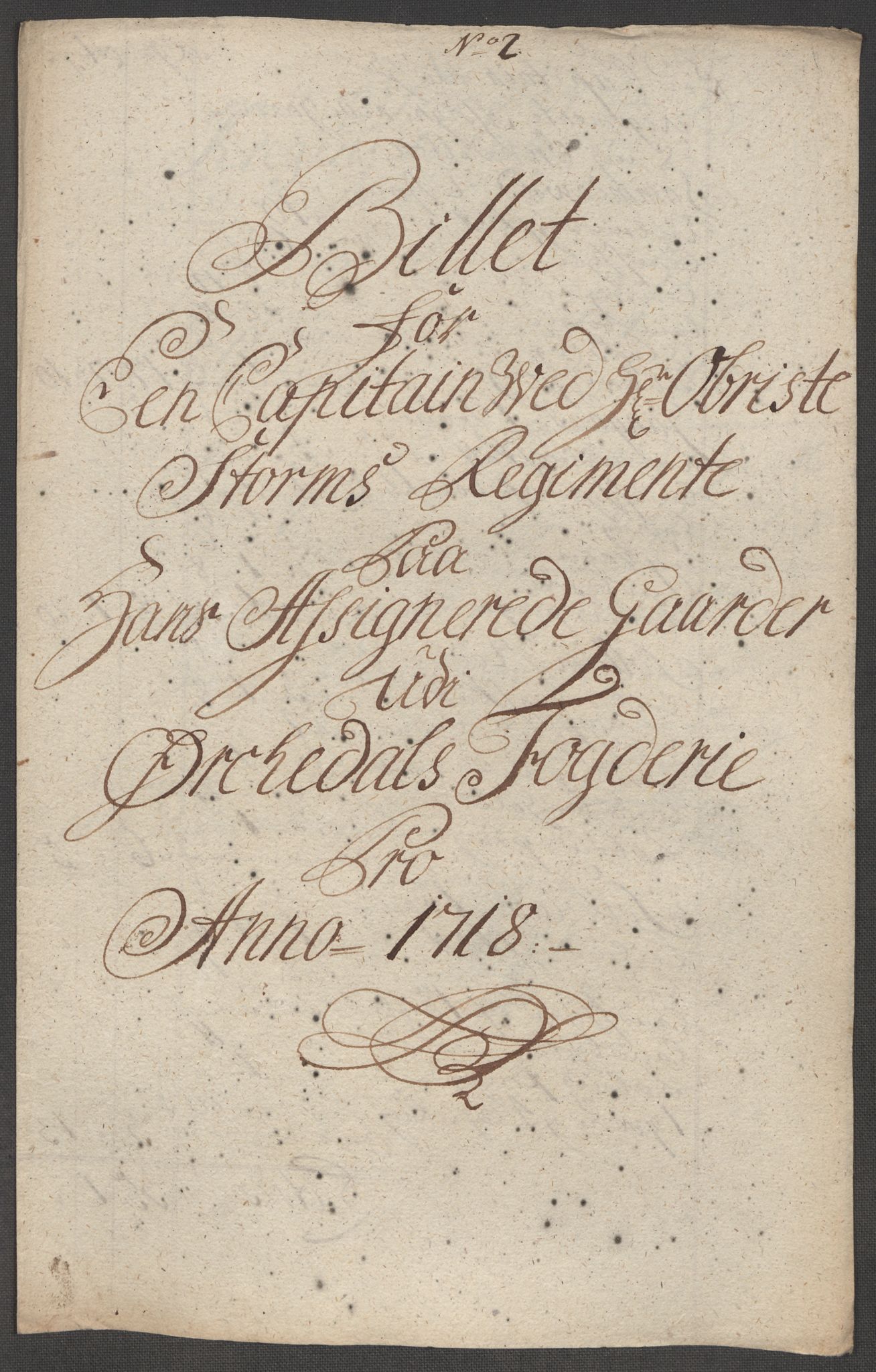 Rentekammeret inntil 1814, Reviderte regnskaper, Fogderegnskap, RA/EA-4092/R60/L3972: Fogderegnskap Orkdal og Gauldal, 1718, s. 148