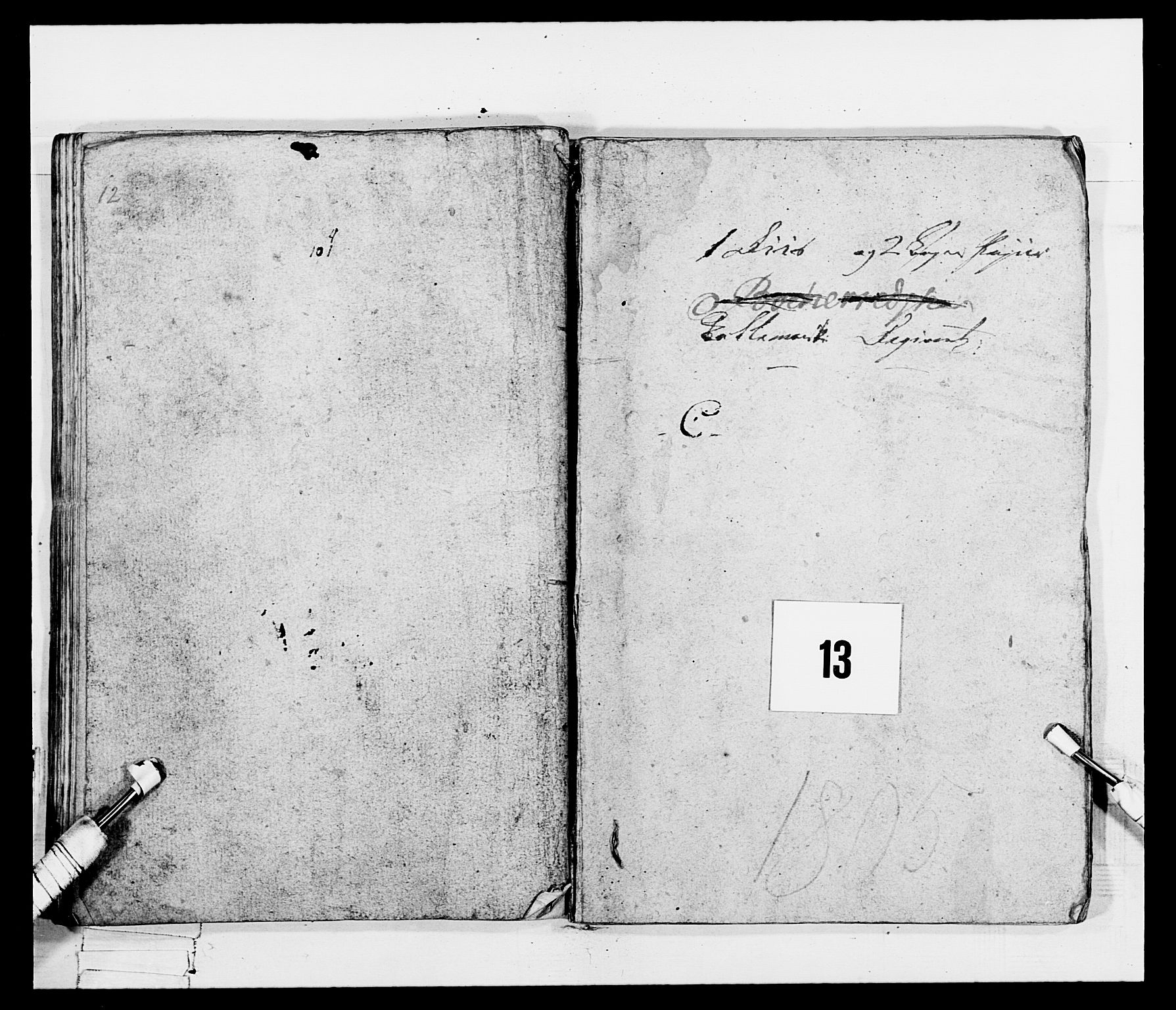 Generalitets- og kommissariatskollegiet, Det kongelige norske kommissariatskollegium, AV/RA-EA-5420/E/Eh/L0115: Telemarkske nasjonale infanteriregiment, 1802-1805, s. 583