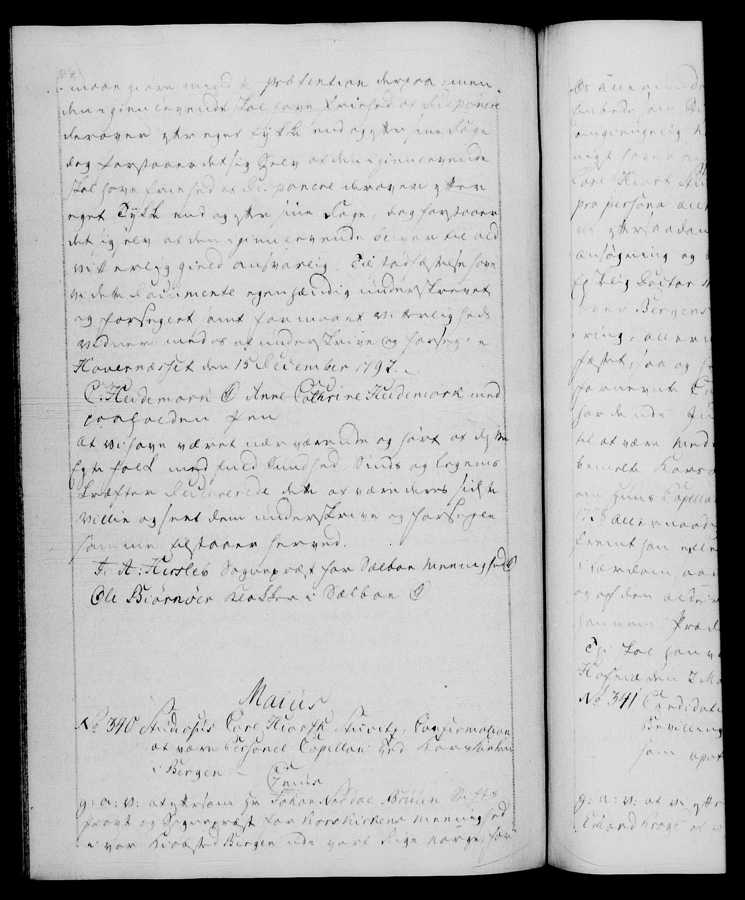 Danske Kanselli 1572-1799, RA/EA-3023/F/Fc/Fca/Fcaa/L0055: Norske registre, 1794, s. 189b