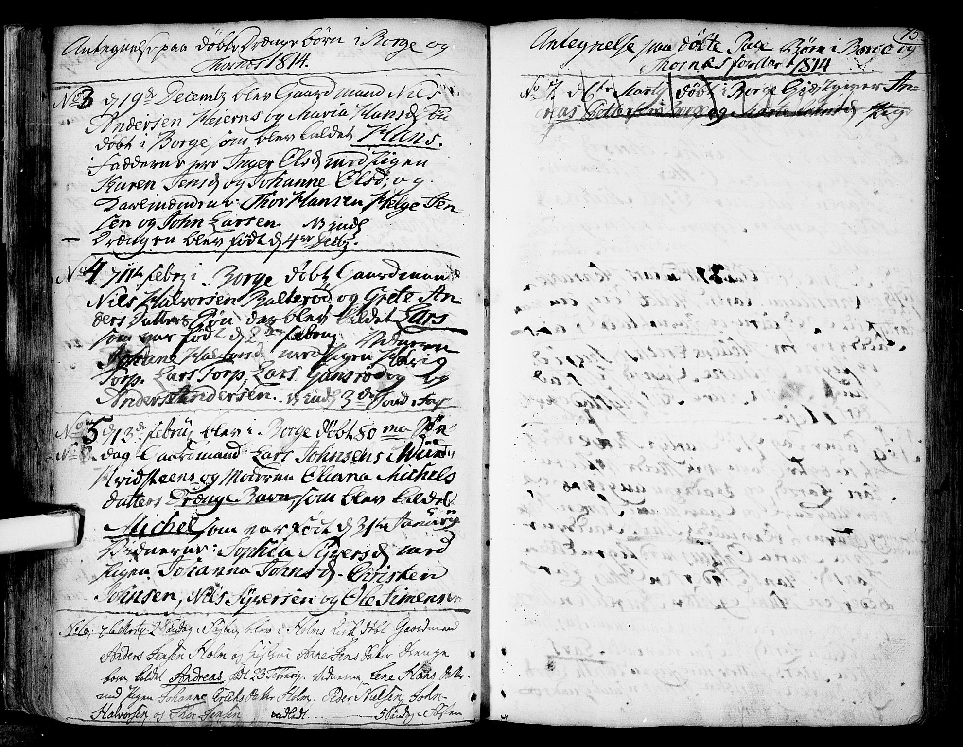 Borge prestekontor Kirkebøker, SAO/A-10903/F/Fa/L0002: Ministerialbok nr. I 2, 1791-1817, s. 75