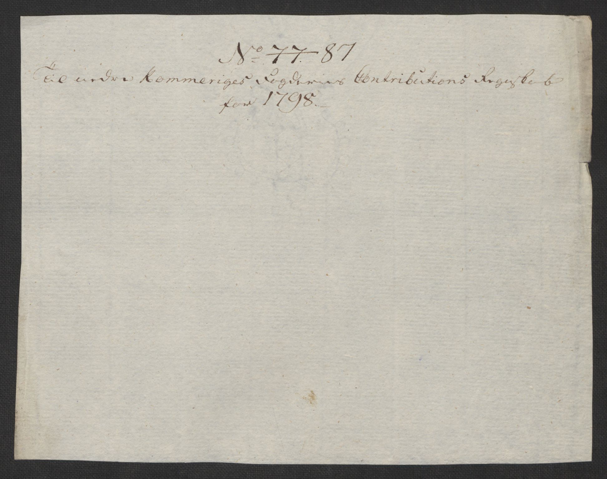 Rentekammeret inntil 1814, Reviderte regnskaper, Fogderegnskap, AV/RA-EA-4092/R11/L0674: Fogderegnskap Nedre Romerike, 1798, s. 312