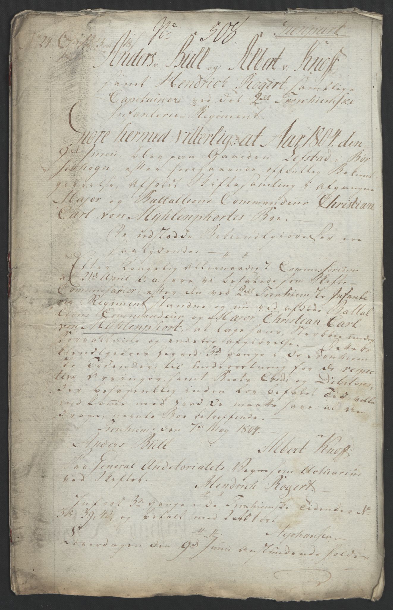 Forsvaret, Generalauditøren, AV/RA-RAFA-1772/F/Fj/Fja/L0022: --, 1733-1821, s. 771