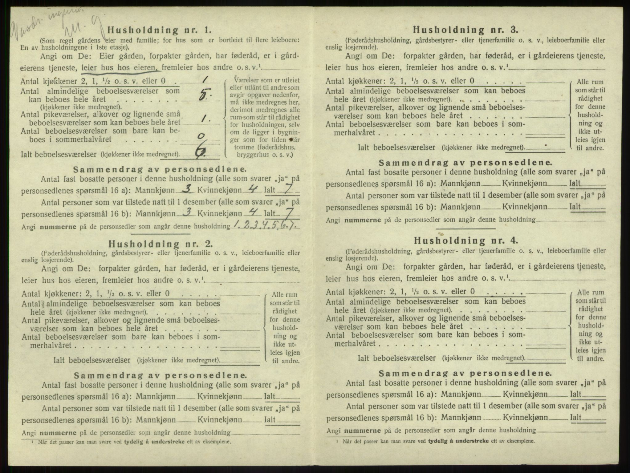 SAB, Folketelling 1920 for 1432 Førde herred, 1920, s. 297