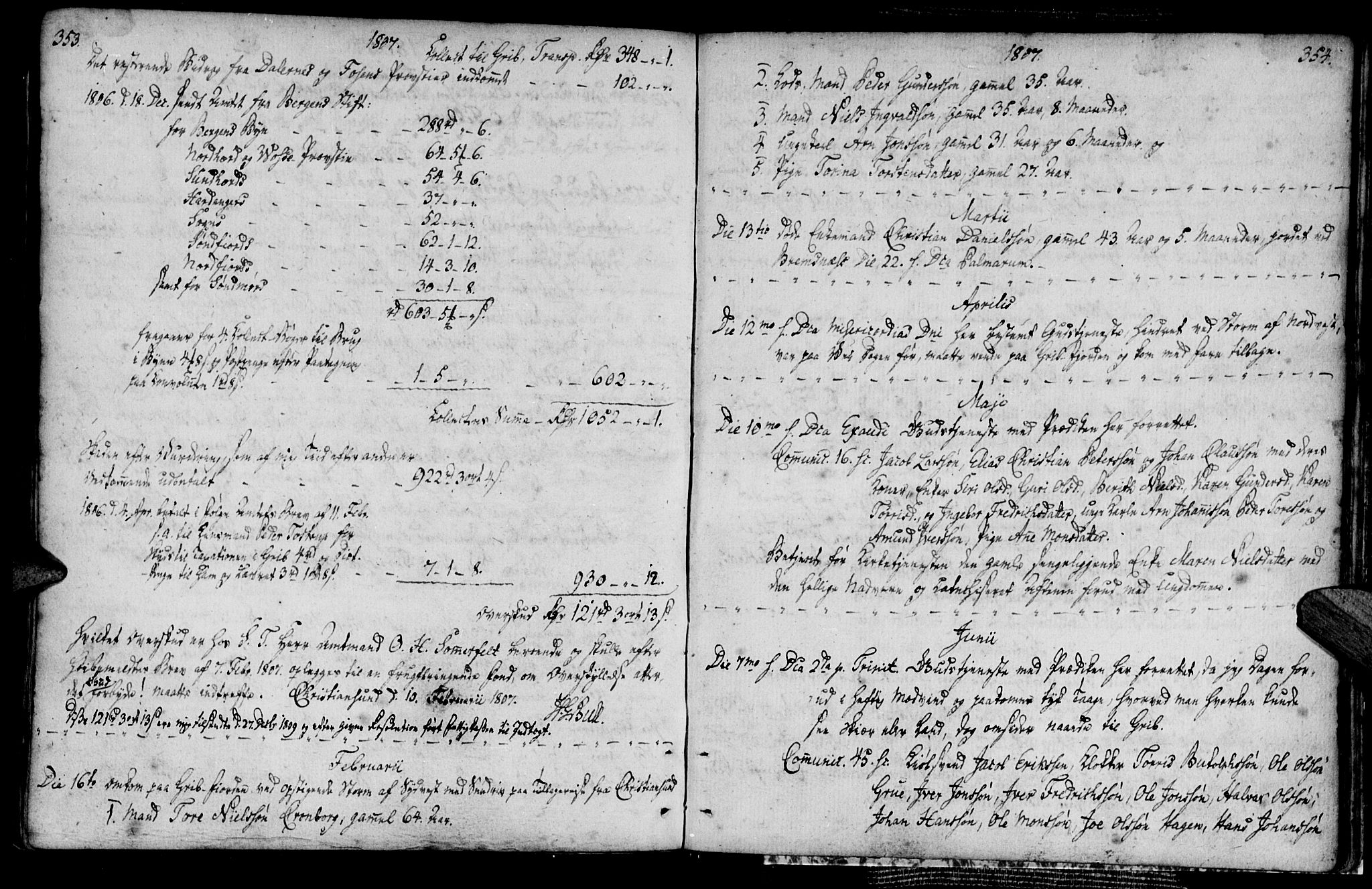 Ministerialprotokoller, klokkerbøker og fødselsregistre - Møre og Romsdal, AV/SAT-A-1454/574/L0876: Ministerialbok nr. 574A02, 1754-1814, s. 353-354