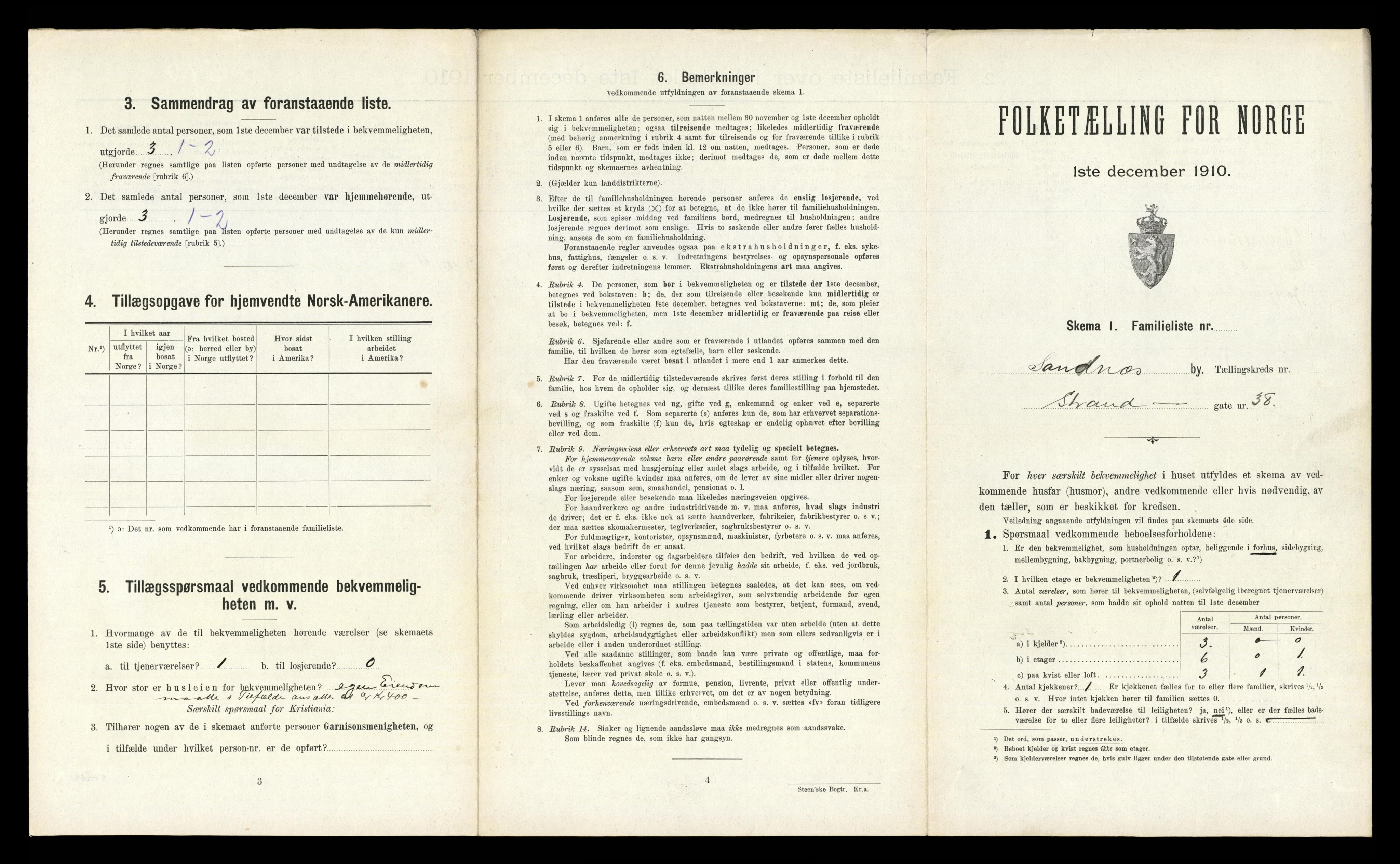 RA, Folketelling 1910 for 1102 Sandnes ladested, 1910, s. 296