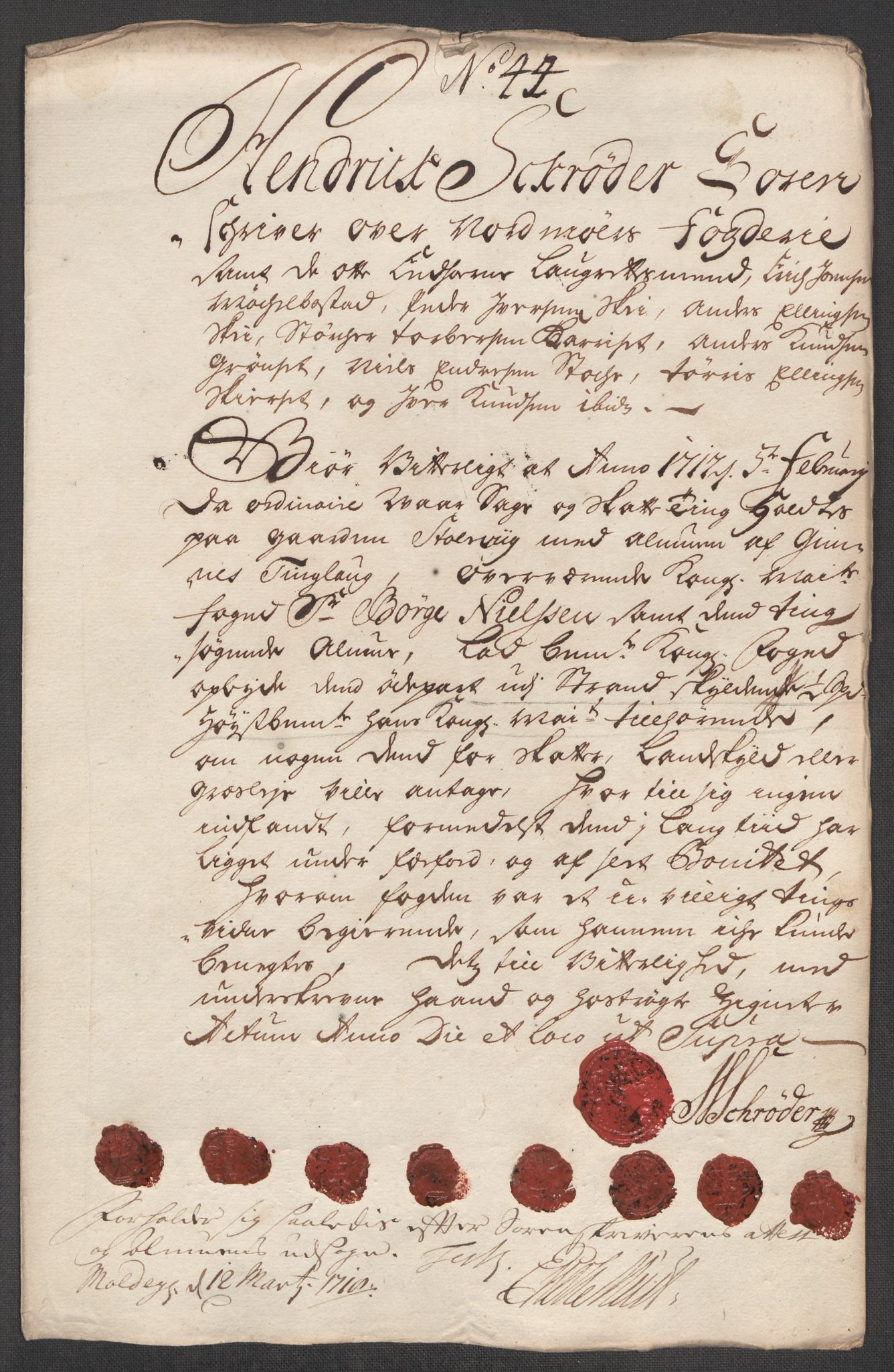 Rentekammeret inntil 1814, Reviderte regnskaper, Fogderegnskap, AV/RA-EA-4092/R56/L3750: Fogderegnskap Nordmøre, 1717, s. 263
