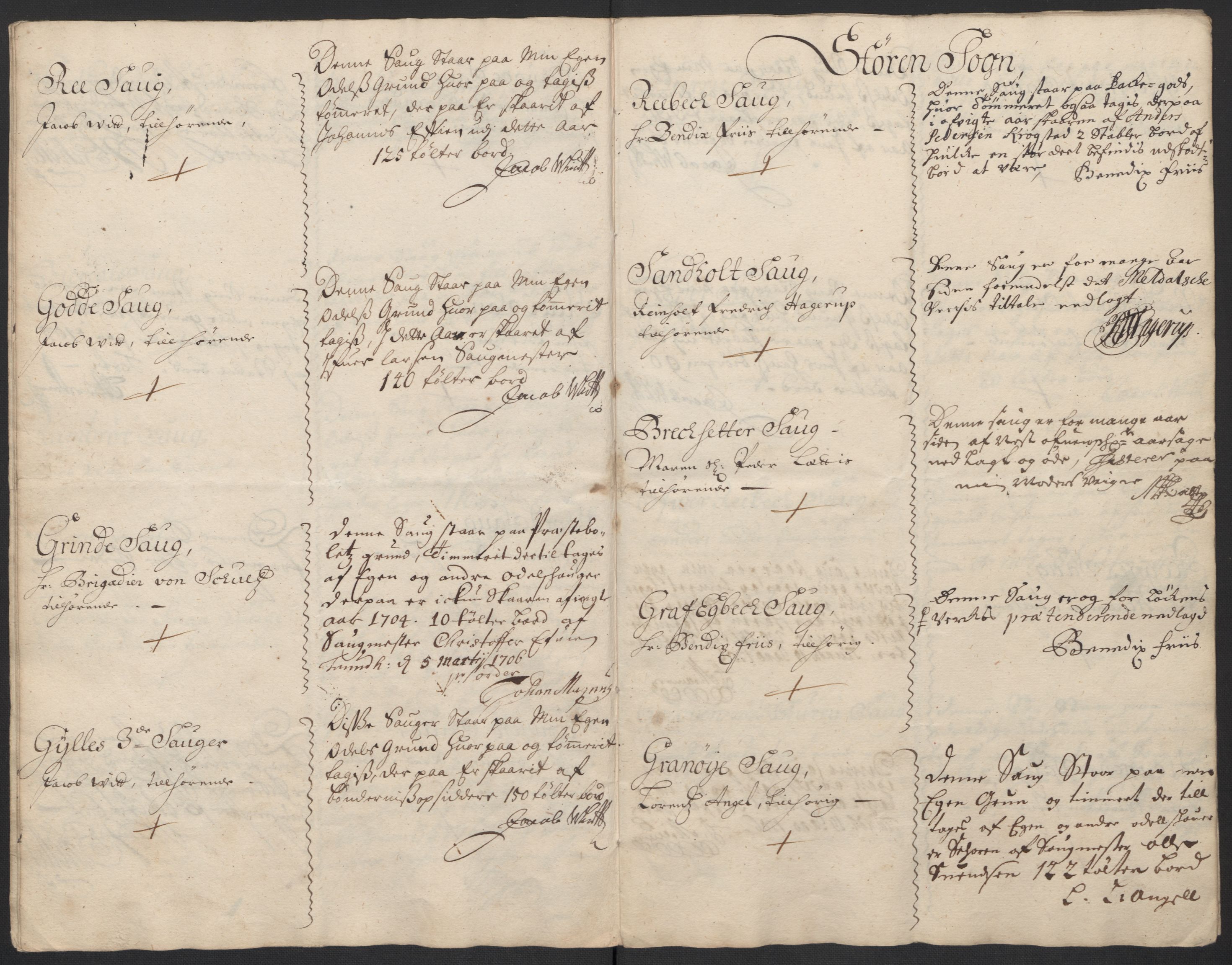 Rentekammeret inntil 1814, Reviderte regnskaper, Fogderegnskap, AV/RA-EA-4092/R60/L3955: Fogderegnskap Orkdal og Gauldal, 1705, s. 336