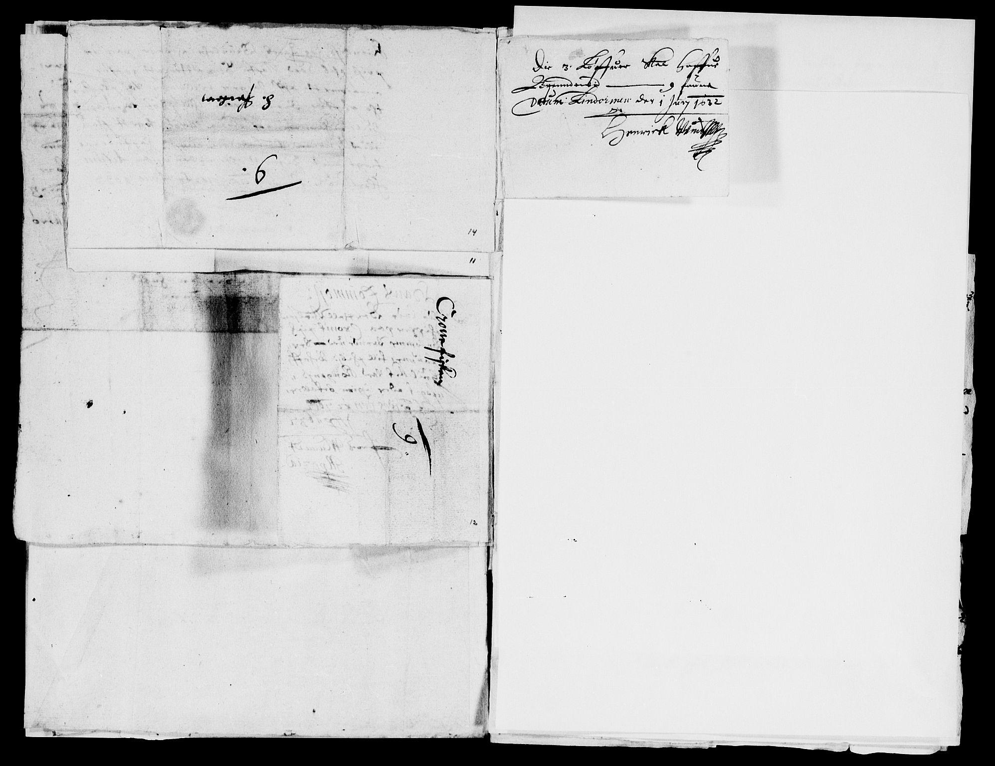 Rentekammeret inntil 1814, Reviderte regnskaper, Lensregnskaper, AV/RA-EA-5023/R/Rb/Rbq/L0022: Nedenes len. Mandals len. Råbyggelag., 1632-1634