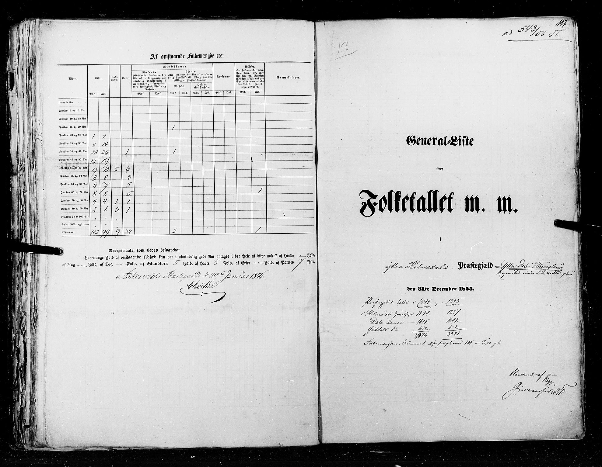 RA, Folketellingen 1855, bind 5: Nordre Bergenhus amt, Romsdal amt og Søndre Trondhjem amt, 1855, s. 117