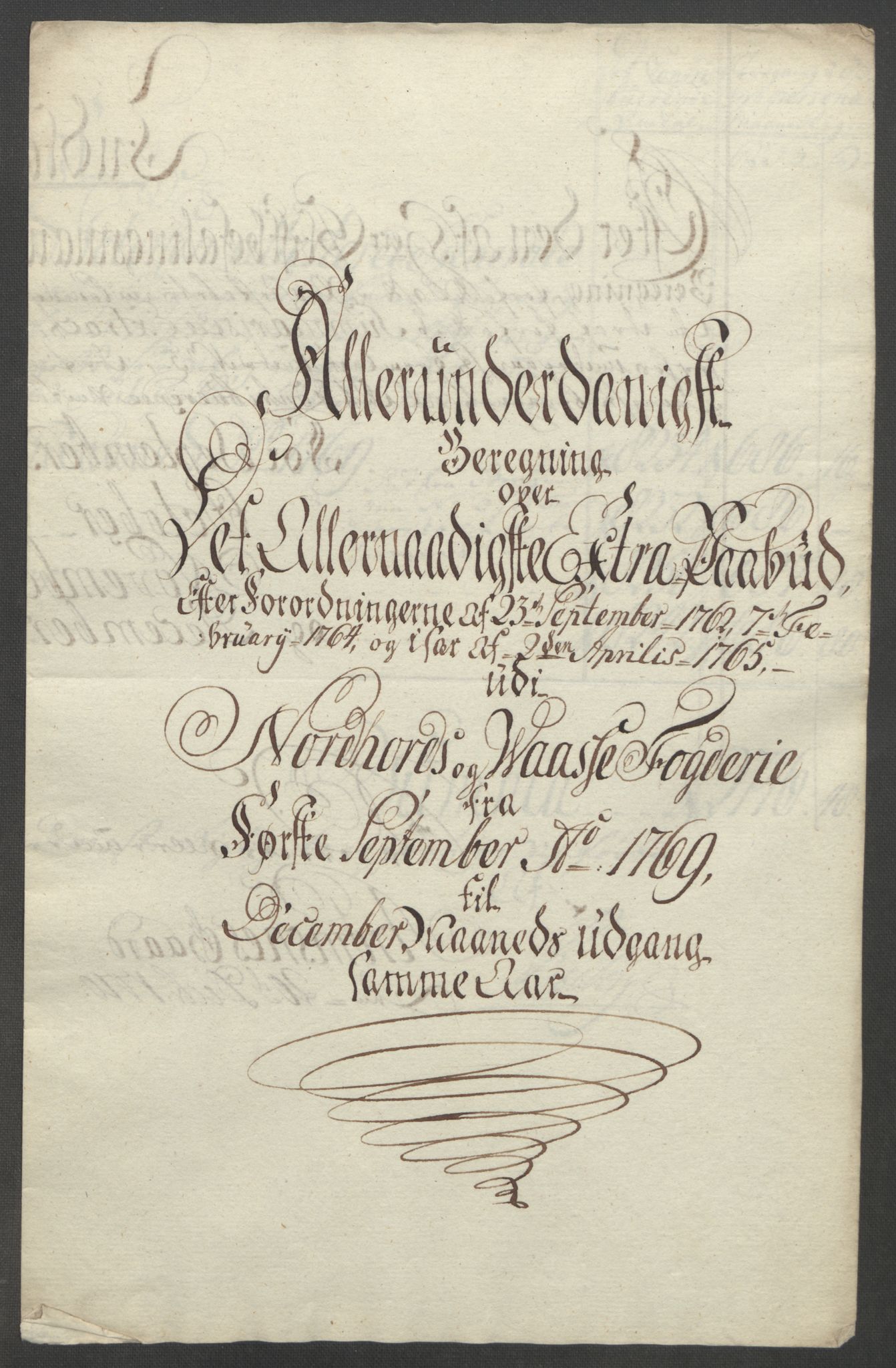 Rentekammeret inntil 1814, Reviderte regnskaper, Fogderegnskap, RA/EA-4092/R51/L3303: Ekstraskatten Nordhordland og Voss, 1762-1772, s. 355